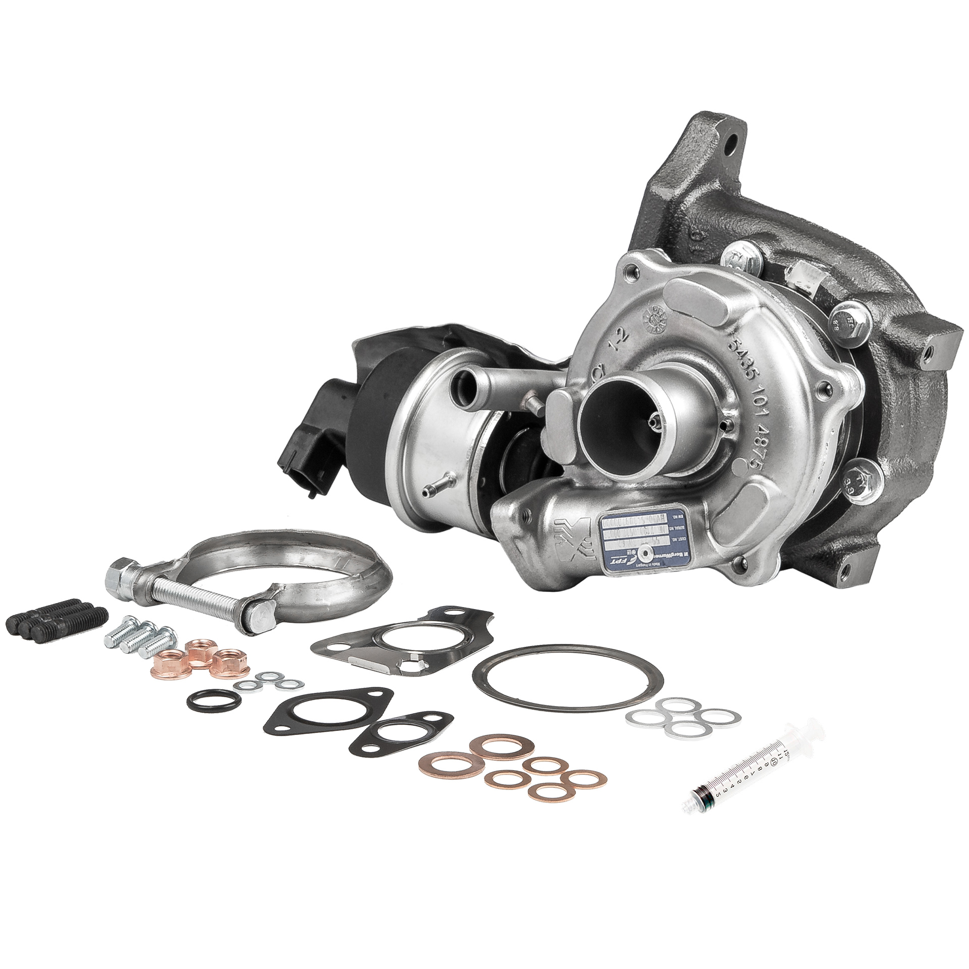 BR Turbo 54309880000RSM: Turbolader REMANUFACTURED TURBOCHARGER WITH MOUNTING KIT mit Anbau-/Befestigungsmaterial
