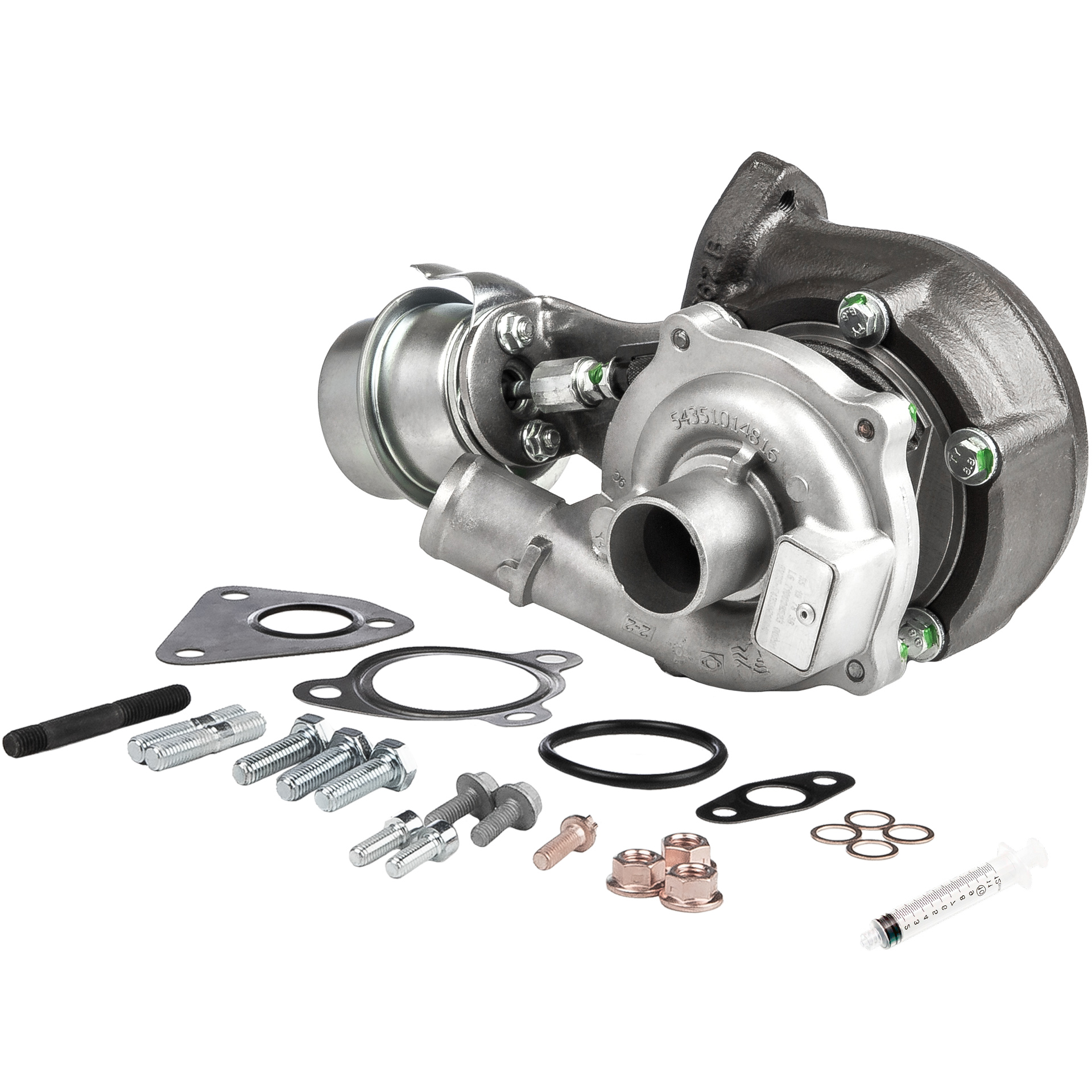 BR Turbo 54359880015RSM: Turbolader REMANUFACTURED TURBOCHARGER WITH MOUNTING KIT mit Anbau-/Befestigungsmaterial