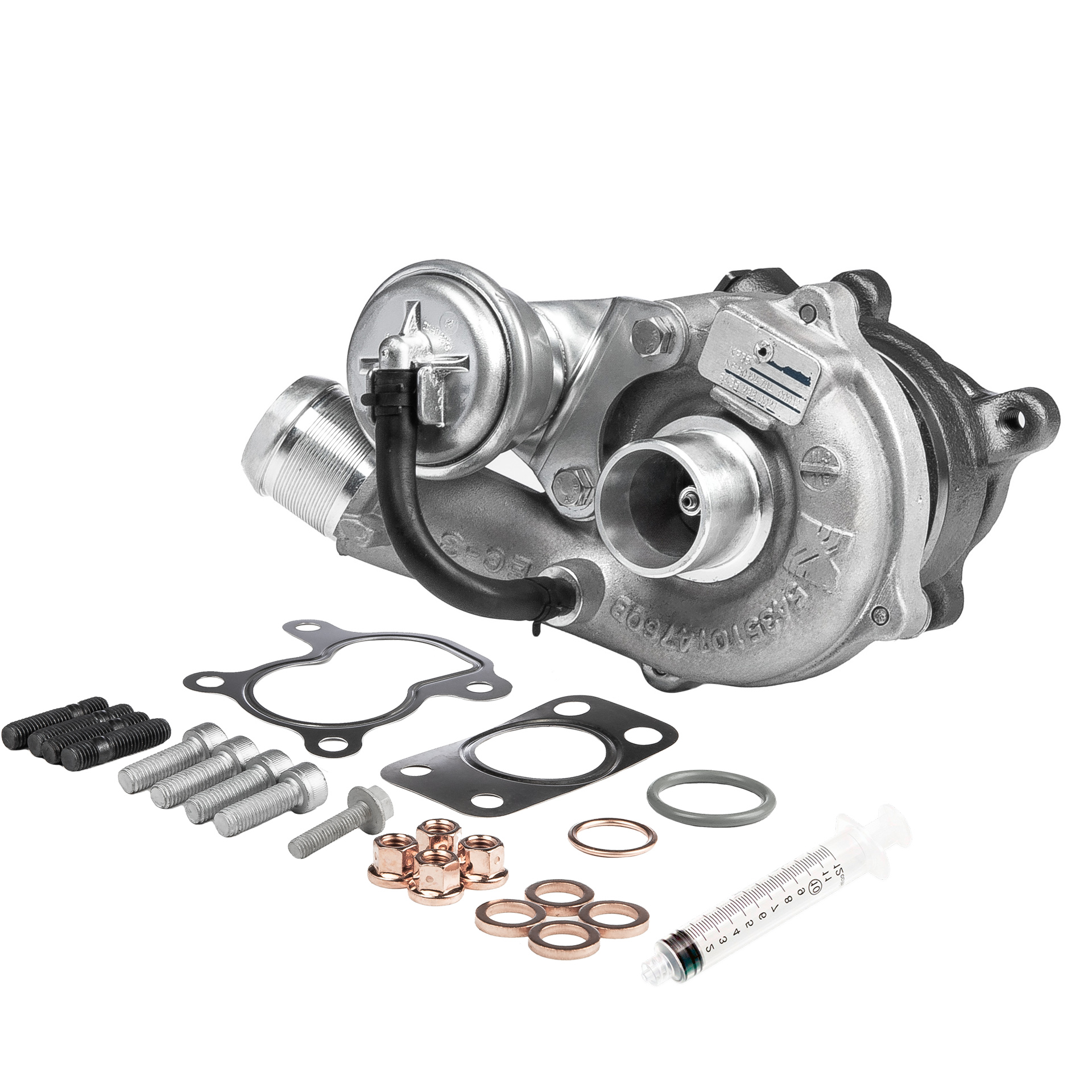 BR Turbo 54359880021RSM: Turbolader REMANUFACTURED TURBOCHARGER WITH MOUNTING KIT mit Anbau-/Befestigungsmaterial