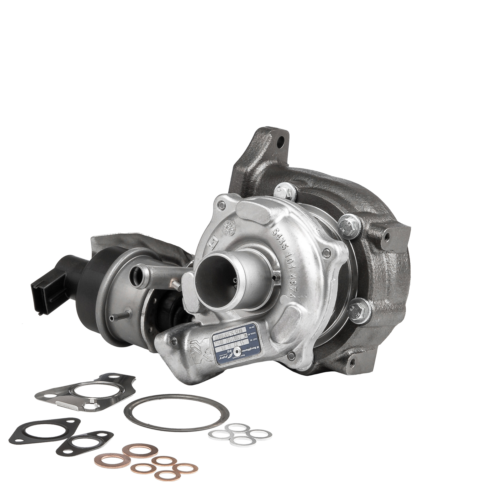 BR Turbo 54359880037RSG: Turbolader REMANUFACTURED TURBOCHARGER WITH GASKET KIT inkl. Dichtungssatz