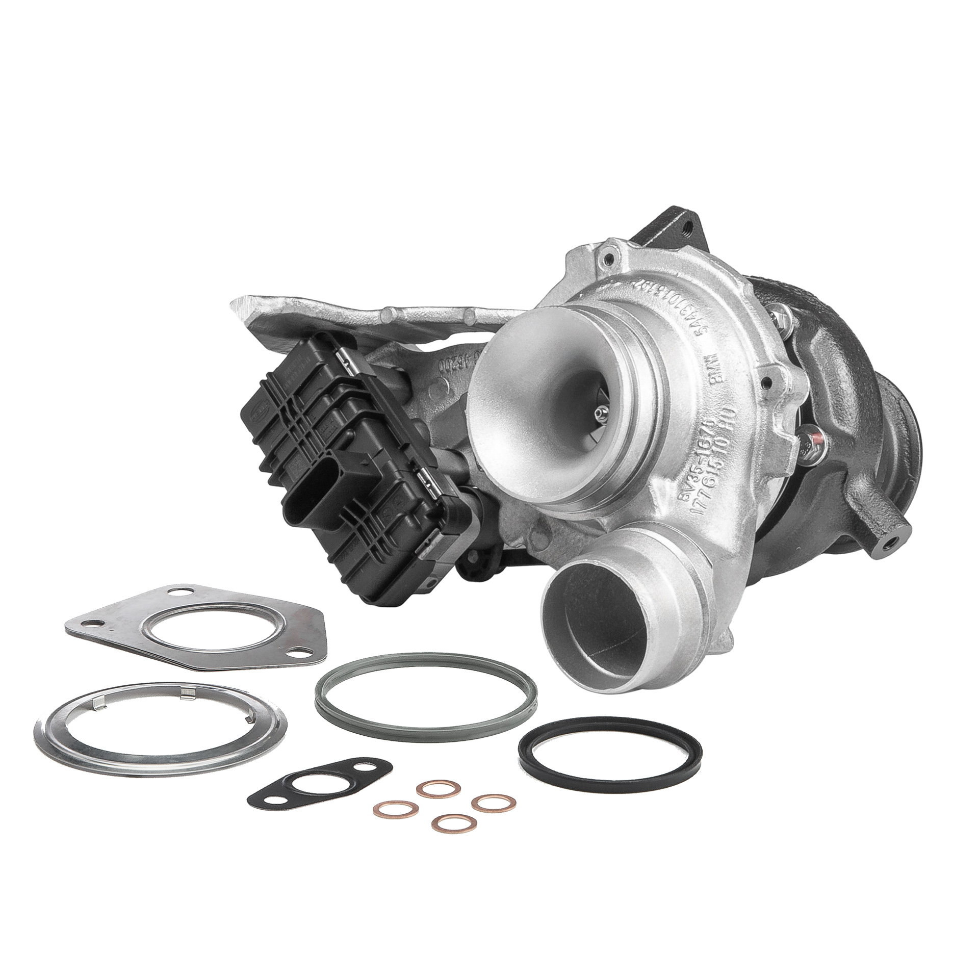 BR Turbo 54359880048RSG: Turbolader REMANUFACTURED TURBOCHARGER WITH GASKET KIT inkl. Dichtungssatz