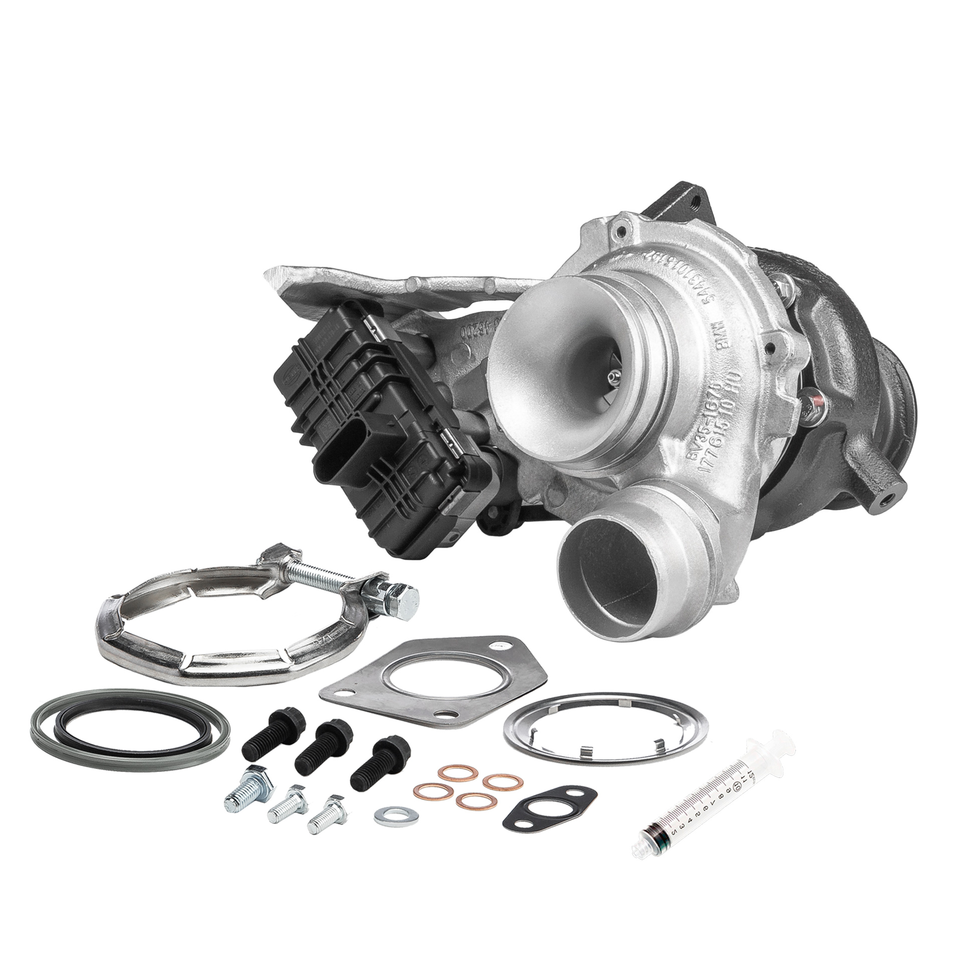 BR Turbo 54359880048RSM: Turbolader REMANUFACTURED TURBOCHARGER WITH MOUNTING KIT mit Anbau-/Befestigungsmaterial