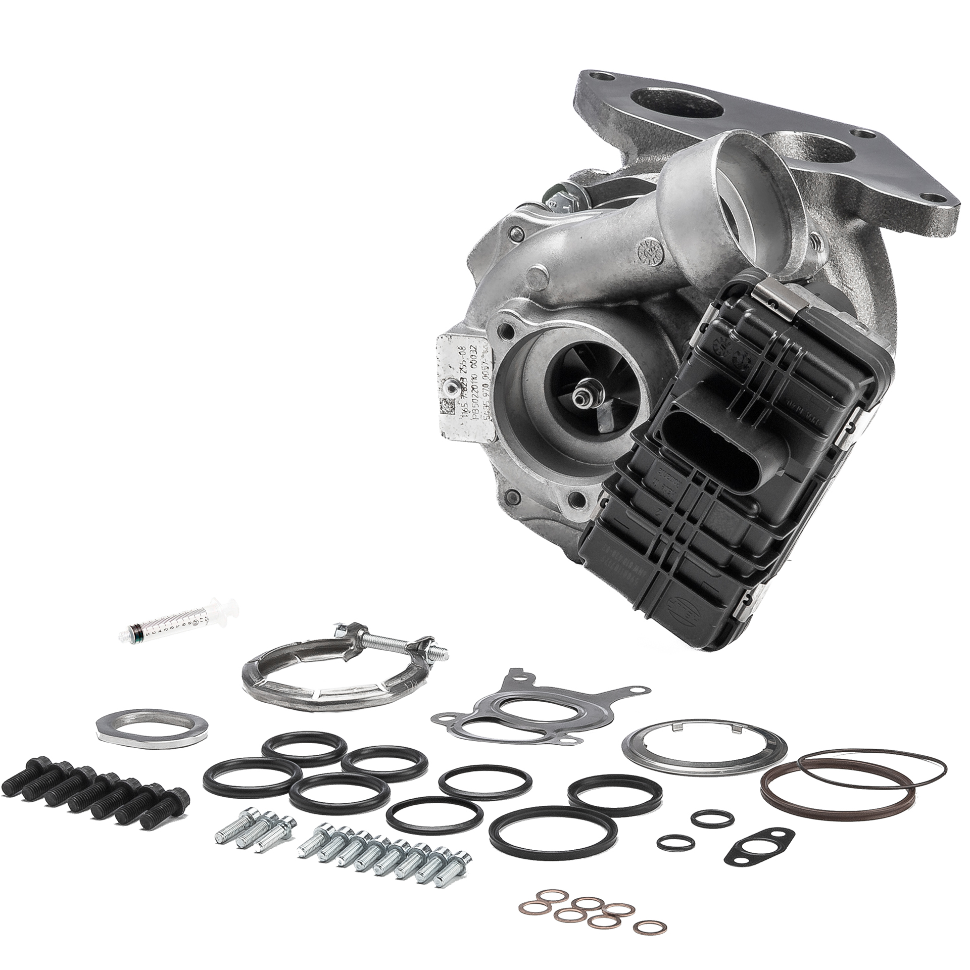 BR Turbo 54359980060RSM: Turbolader REMANUFACTURED TURBOCHARGER WITH MOUNTING KIT mit Anbau-/Befestigungsmaterial