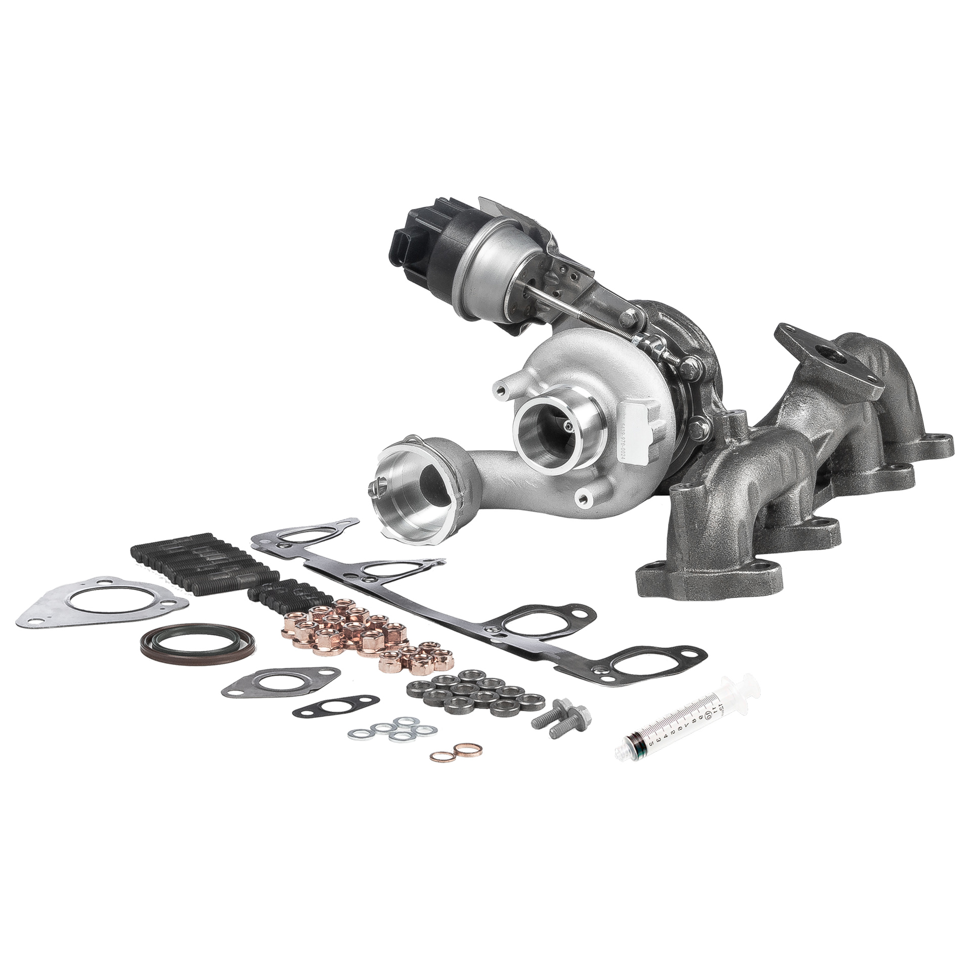 BR Turbo 54399880024RSM: Turbolader REMANUFACTURED TURBOCHARGER WITH MOUNTING KIT mit Anbau-/Befestigungsmaterial