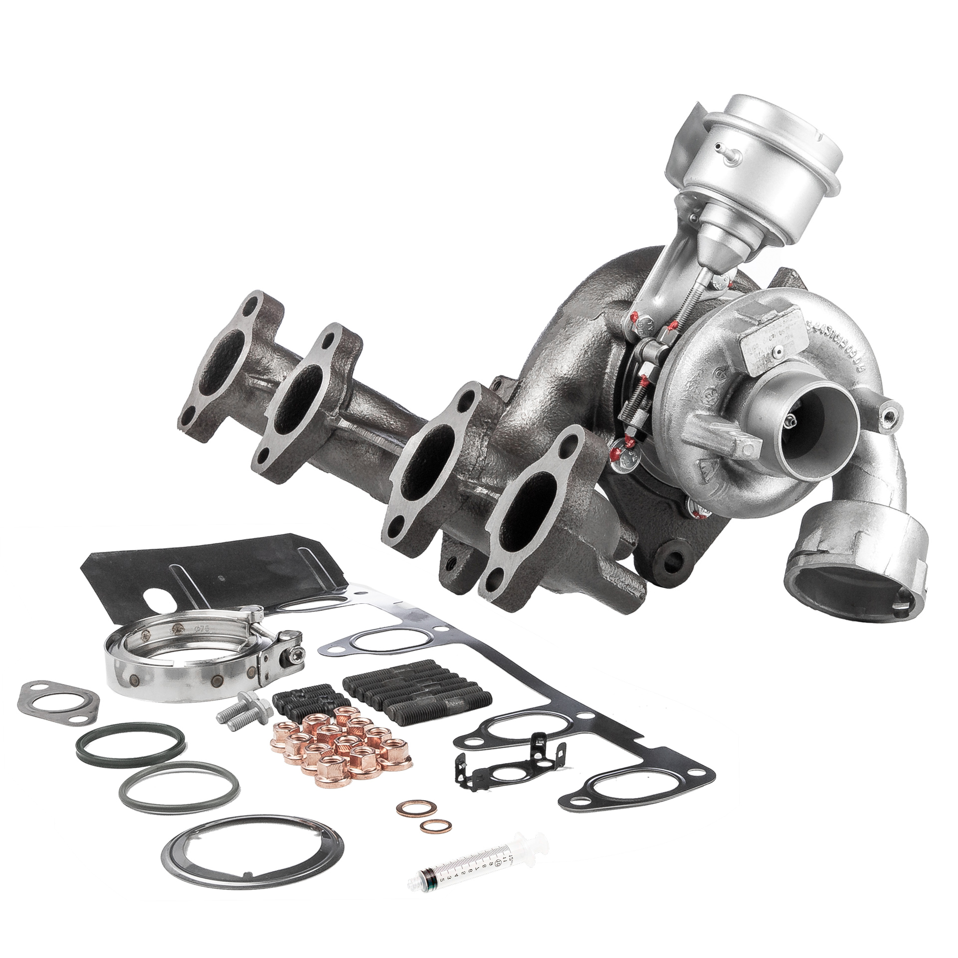 BR Turbo 54399880048RSM: Turbolader REMANUFACTURED TURBOCHARGER WITH MOUNTING KIT mit Anbau-/Befestigungsmaterial
