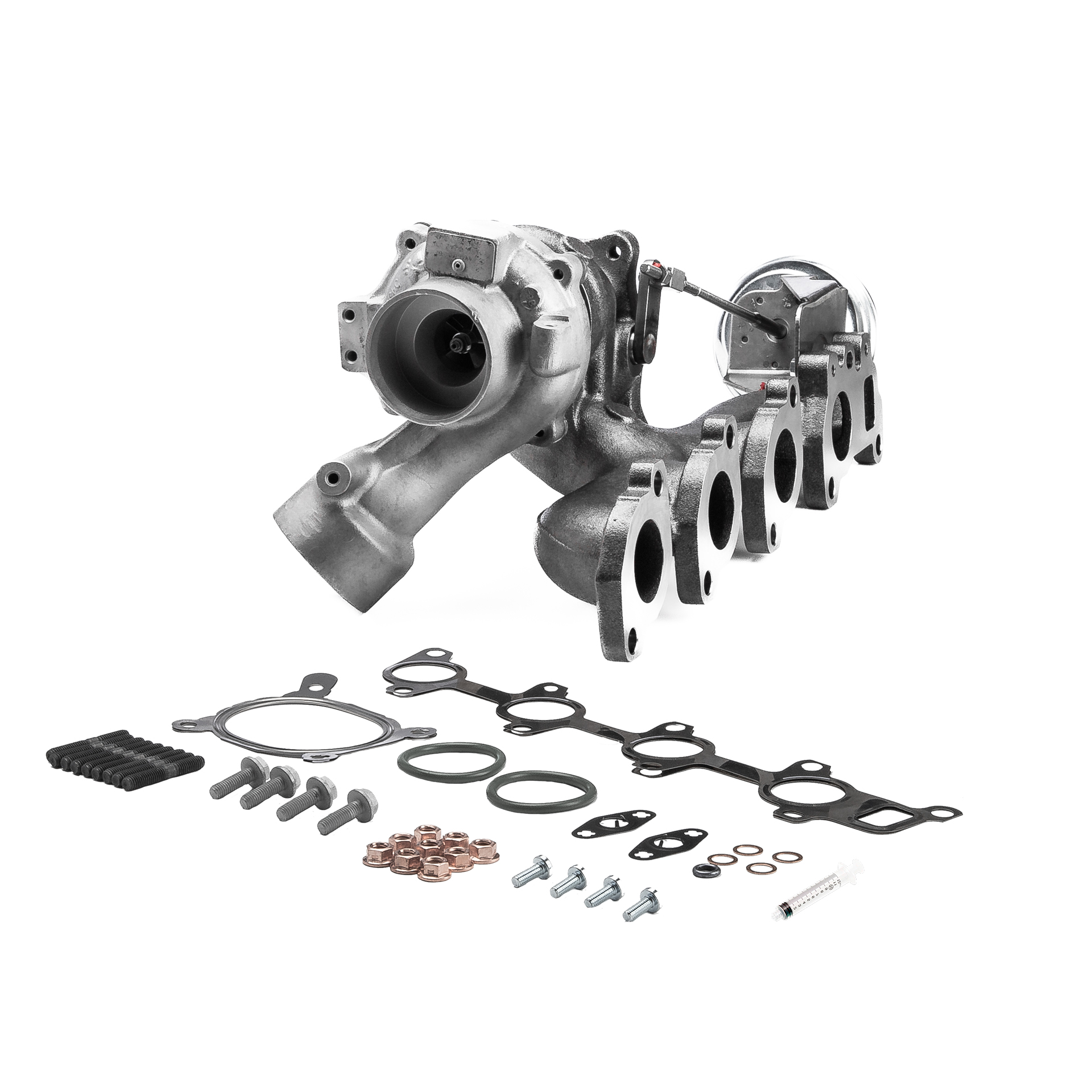 BR Turbo 54399880049RSM: Turbolader REMANUFACTURED TURBOCHARGER WITH MOUNTING KIT mit Anbau-/Befestigungsmaterial