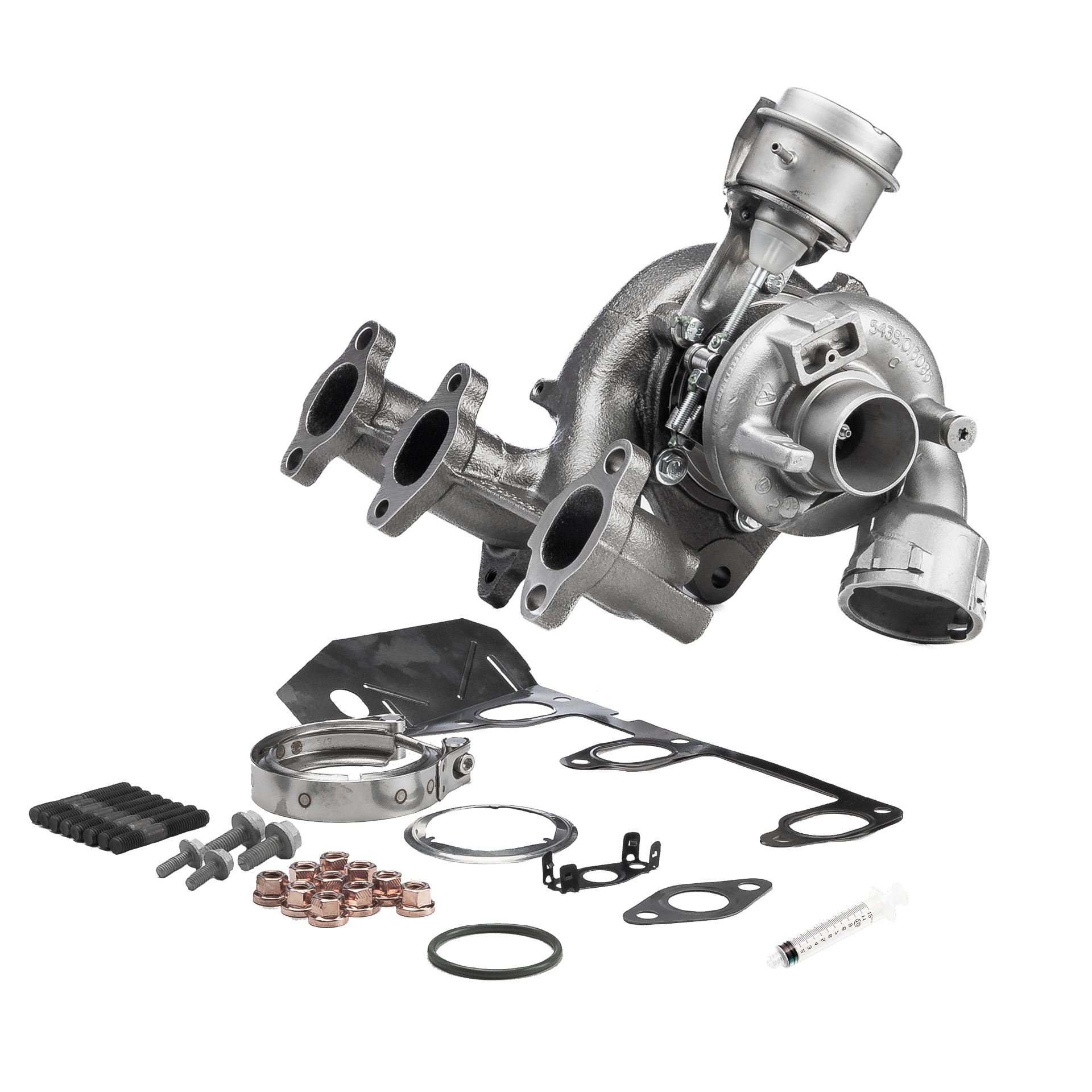 BR Turbo 54399880054RSM: Turbolader REMANUFACTURED TURBOCHARGER WITH MOUNTING KIT mit Anbau-/Befestigungsmaterial