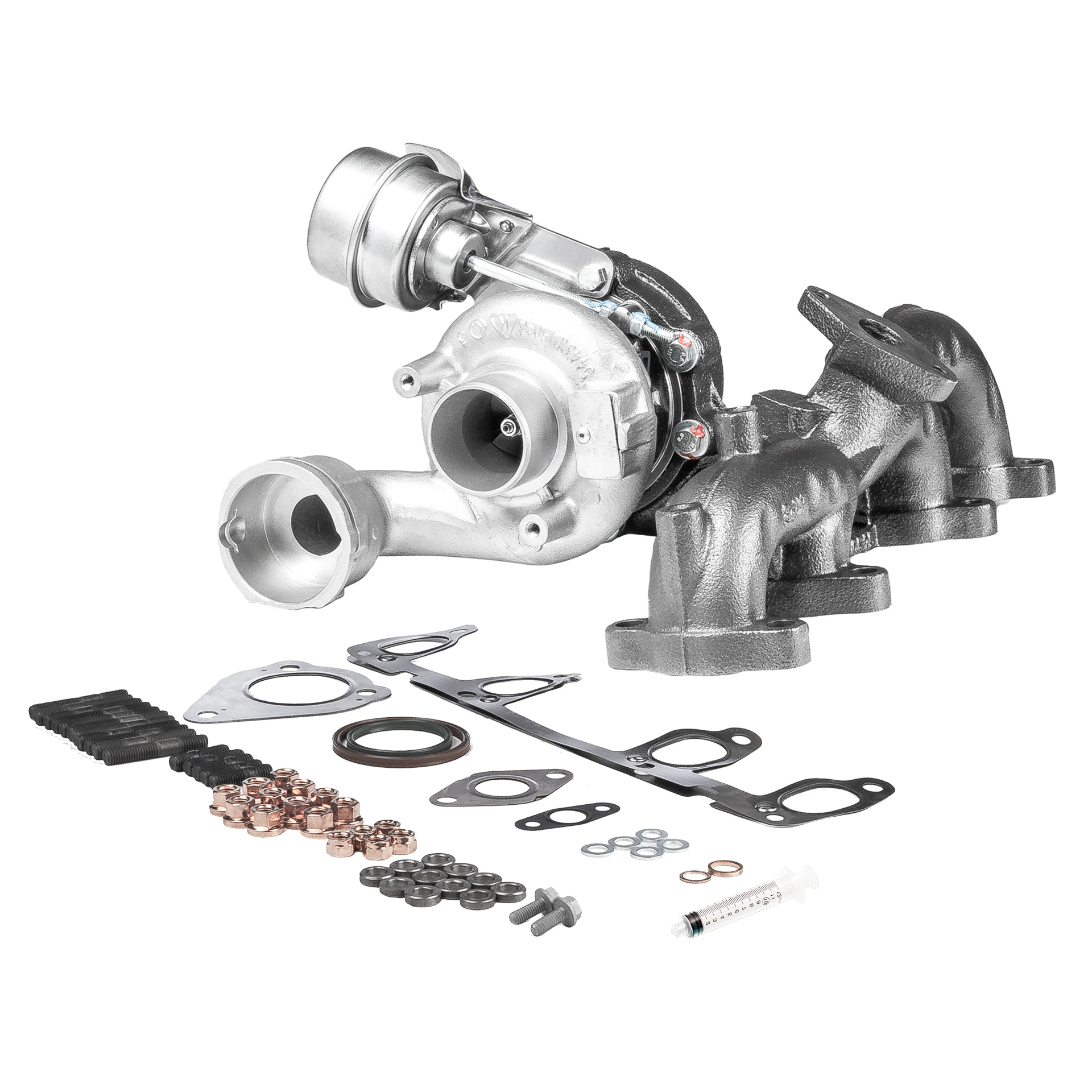 BR Turbo 54399880060RSM: Turbolader REMANUFACTURED TURBOCHARGER WITH MOUNTING KIT mit Anbau-/Befestigungsmaterial