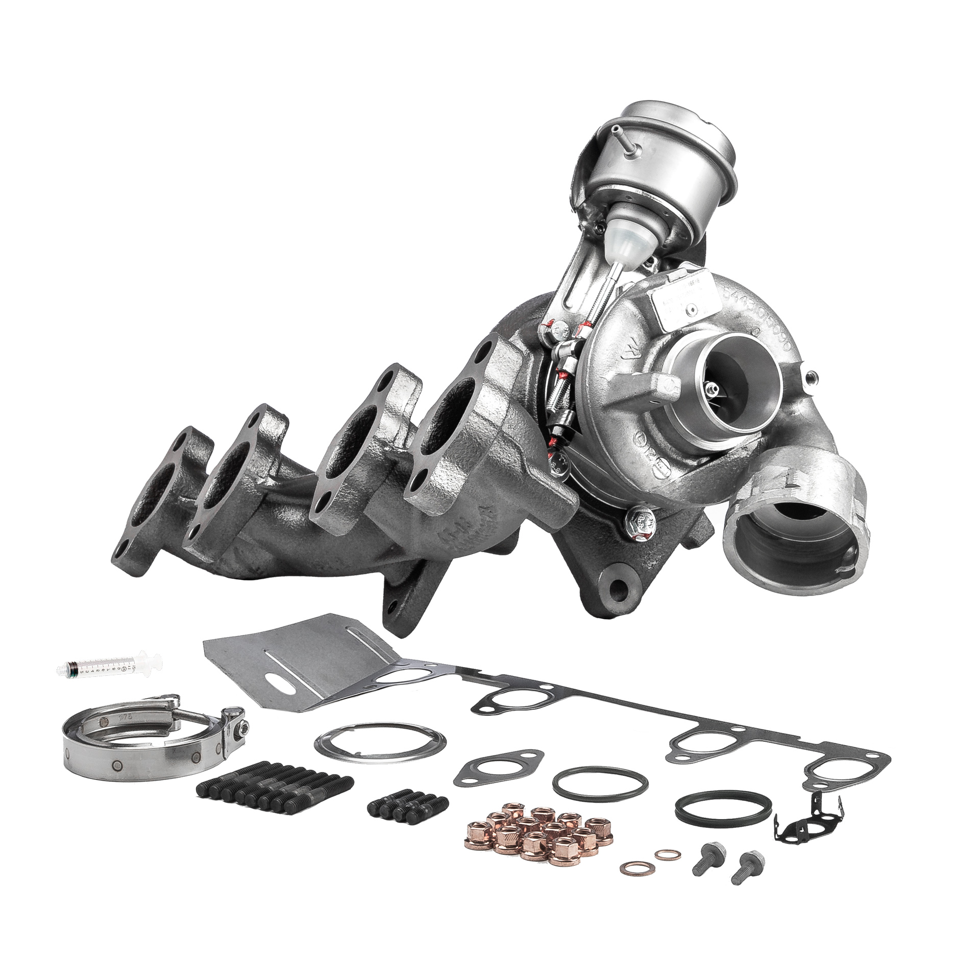 BR Turbo 54399880071RSM: Turbolader REMANUFACTURED TURBOCHARGER WITH MOUNTING KIT mit Anbau-/Befestigungsmaterial