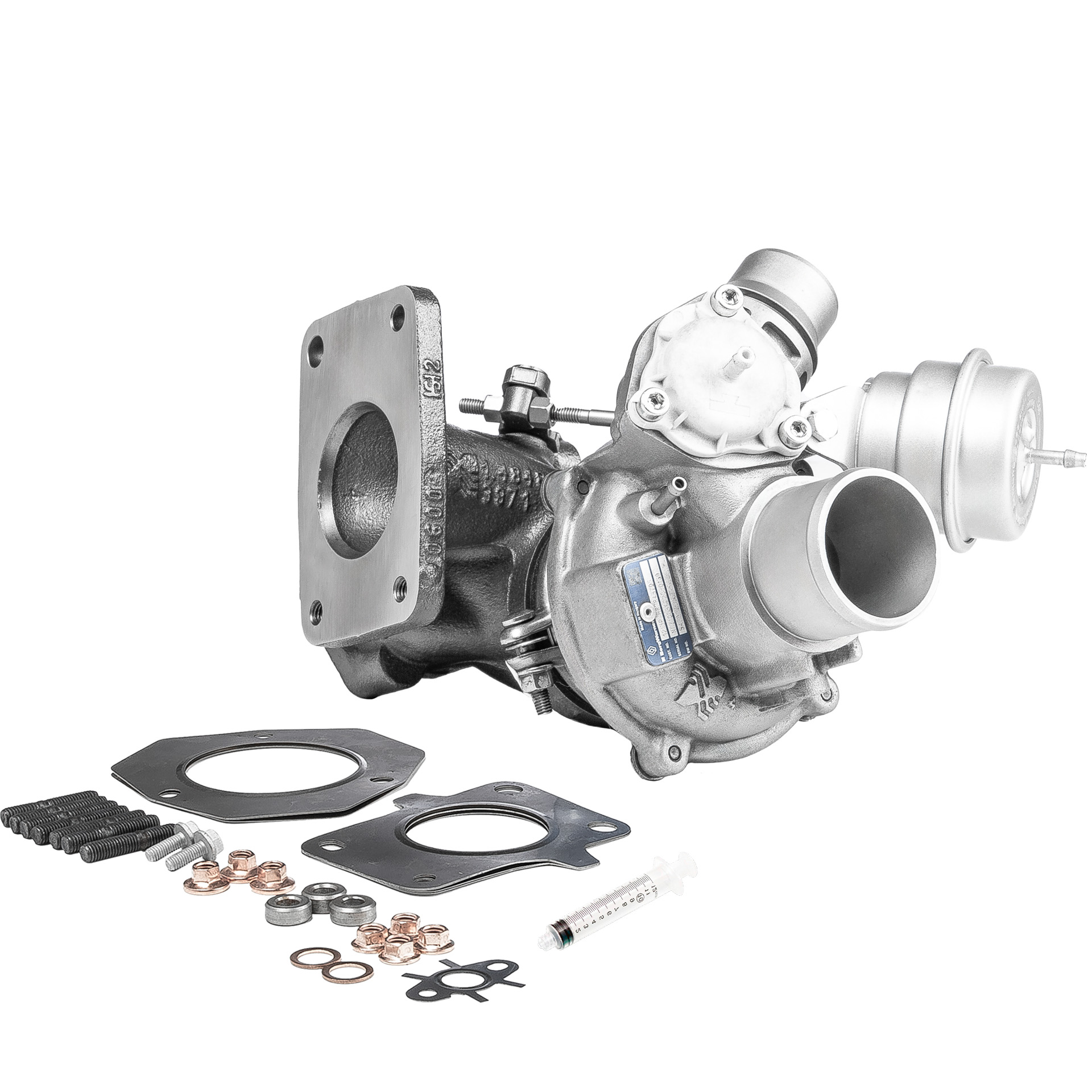 BR Turbo 54399880077RSM: Turbosprężarka REMANUFACTURED TURBOCHARGER WITH MOUNTING KIT z materiałem montażowym/ mocującym