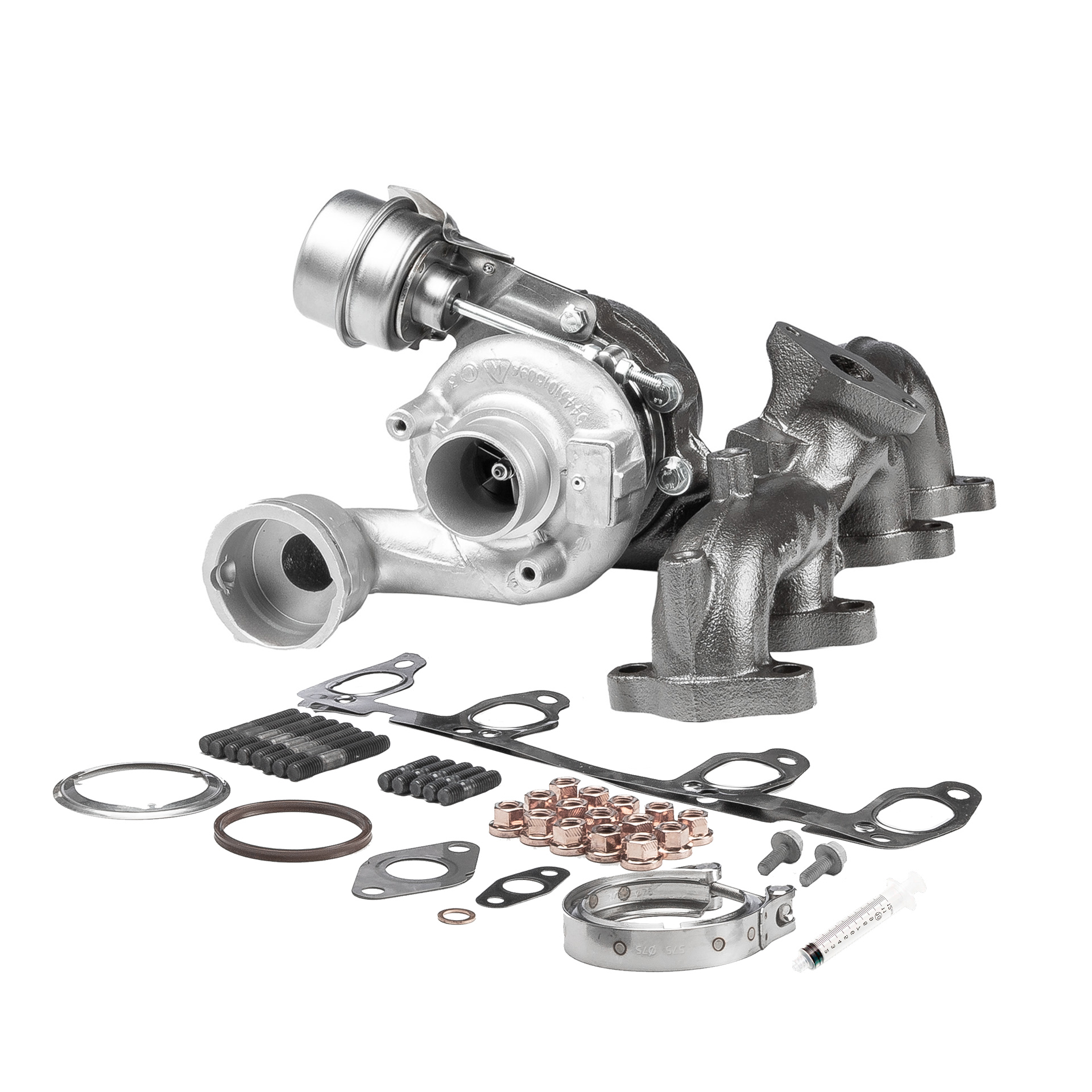 BR Turbo 54399880084RSM: Turbolader REMANUFACTURED TURBOCHARGER WITH MOUNTING KIT mit Anbau-/Befestigungsmaterial