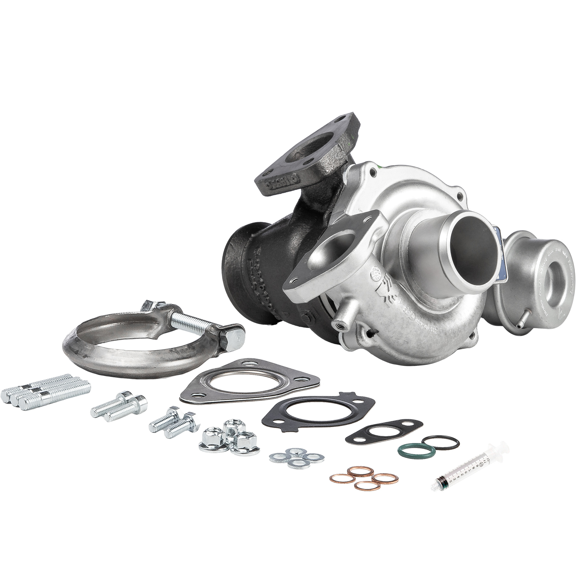 BR Turbo 54399880093RSM: Turbosprężarka REMANUFACTURED TURBOCHARGER WITH MOUNTING KIT z materiałem montażowym/ mocującym