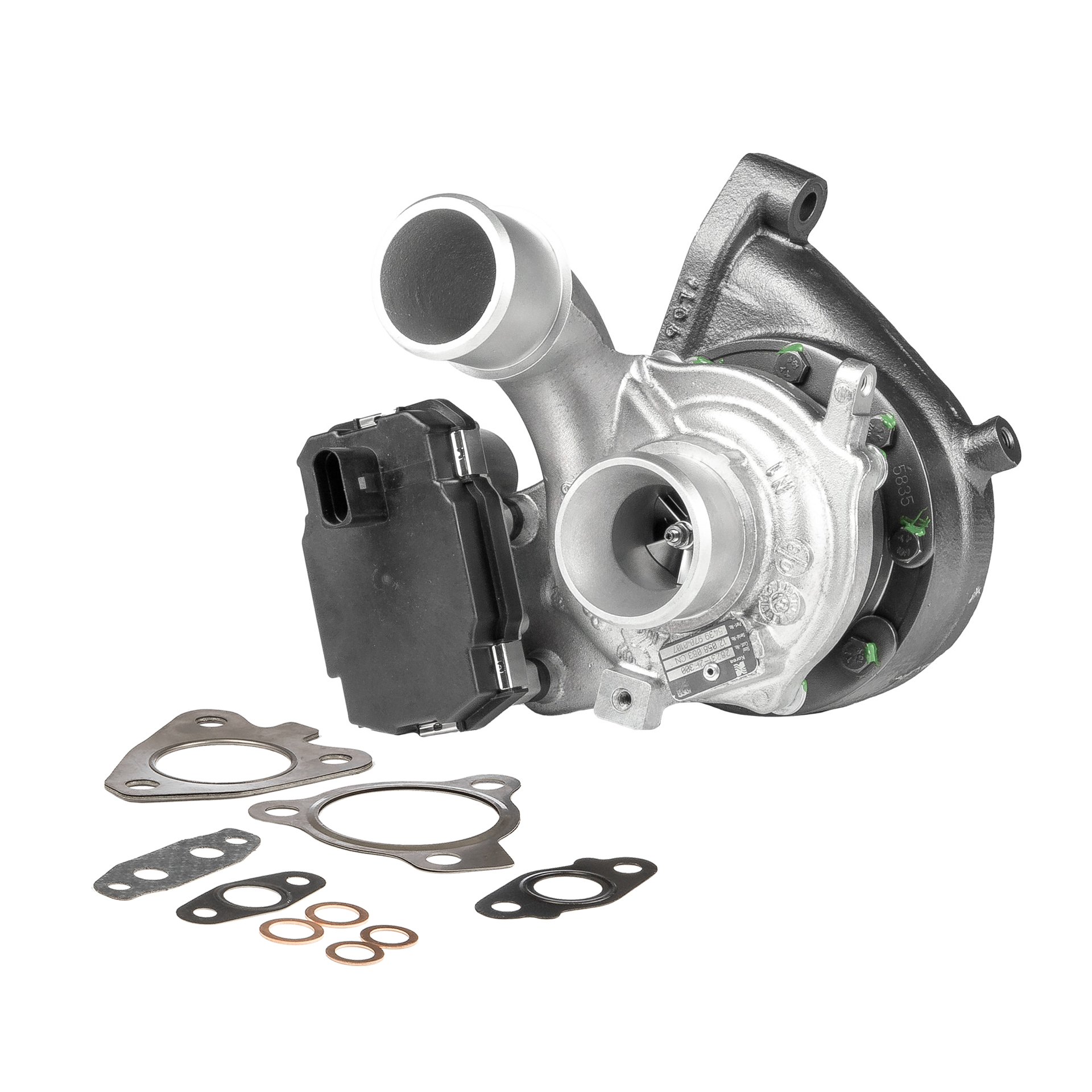 BR Turbo 54399880107RSG: Turbolader REMANUFACTURED TURBOCHARGER WITH GASKET KIT inkl. Dichtungssatz