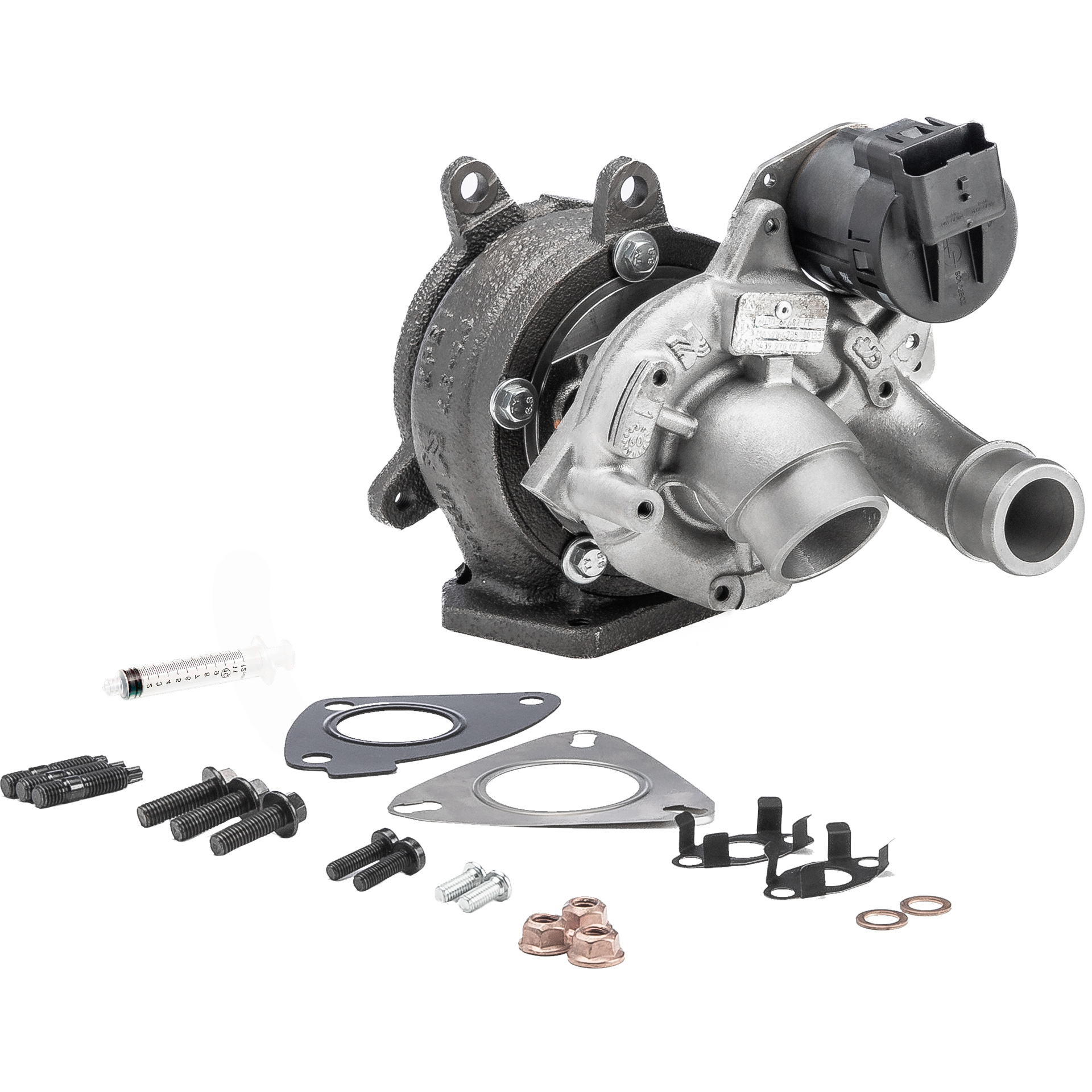 BR Turbo 54399880112RSM: Turbolader REMANUFACTURED TURBOCHARGER WITH MOUNTING KIT mit Anbau-/Befestigungsmaterial