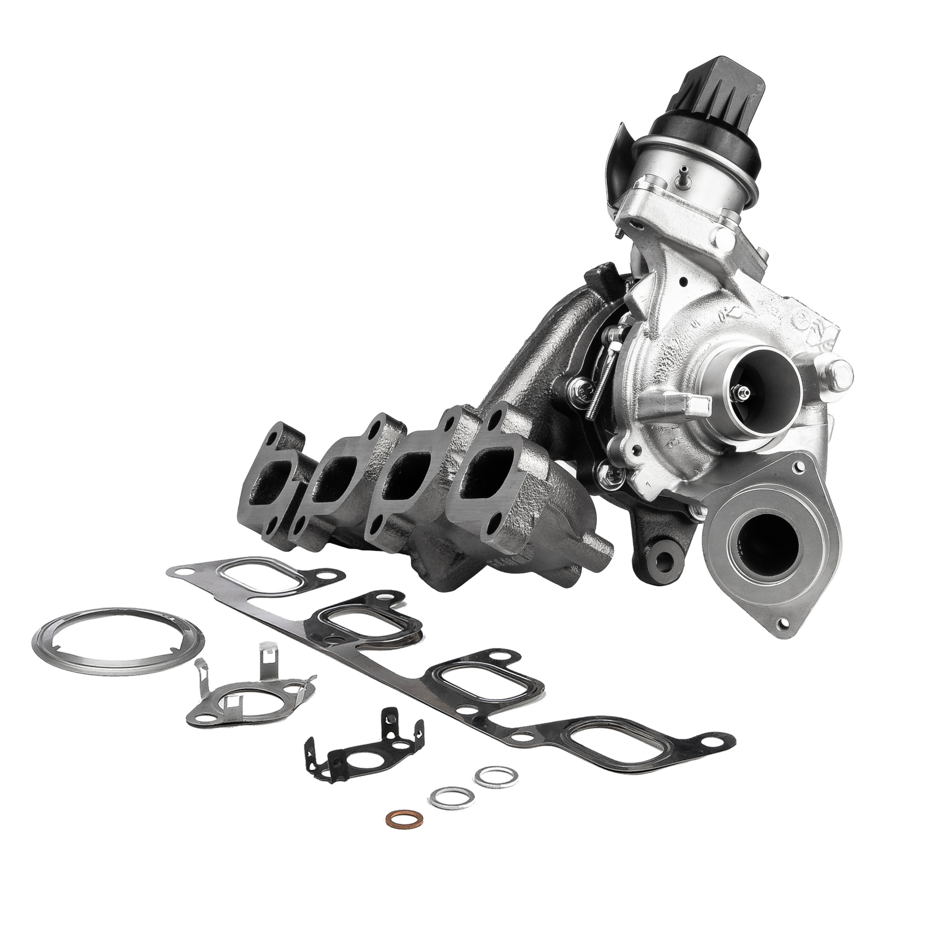 BR Turbo 54399880136RSG: Turbolader REMANUFACTURED TURBOCHARGER WITH GASKET KIT inkl. Dichtungssatz