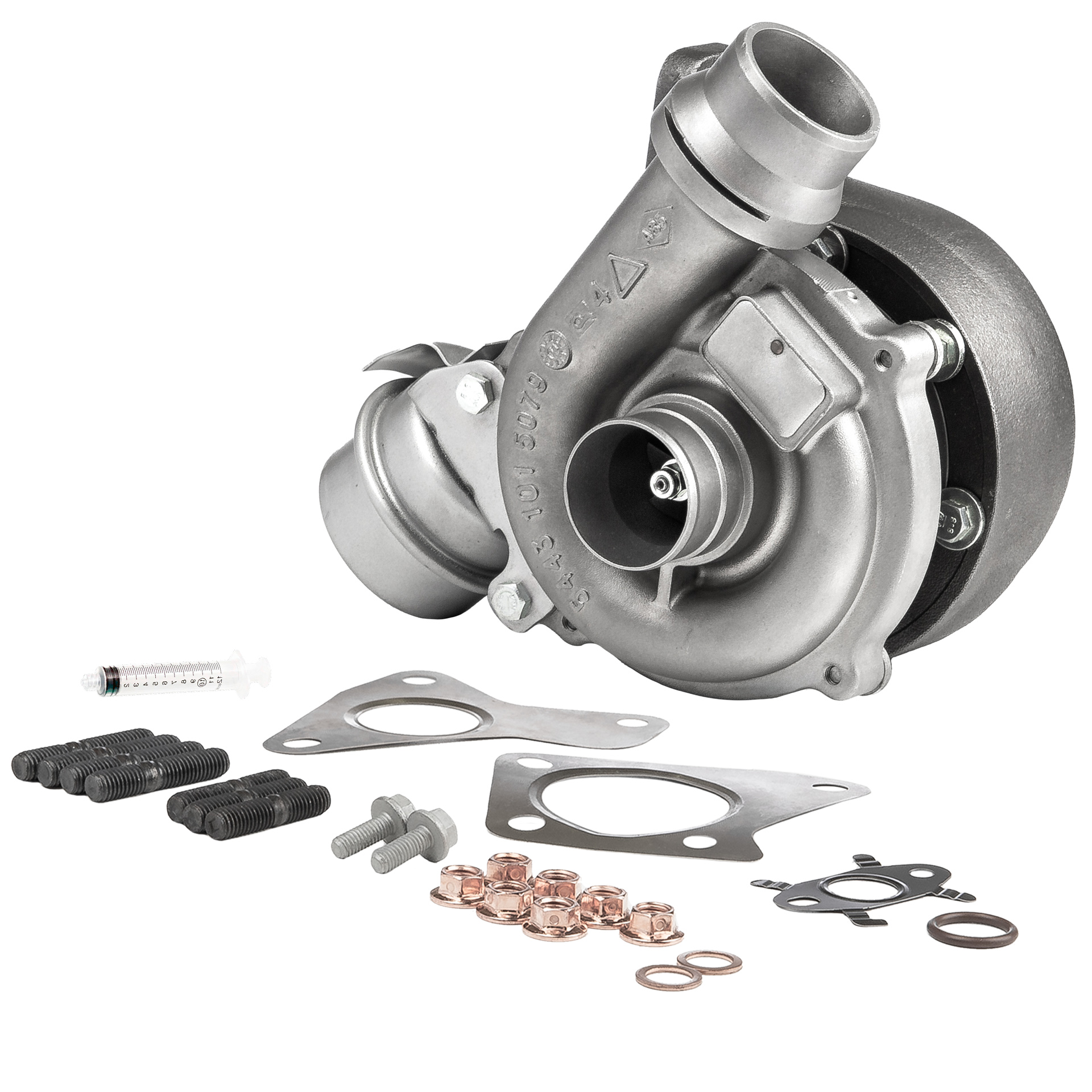 BR Turbo 54399980027RSM: Turbocompresor REMANUFACTURED TURBOCHARGER WITH MOUNTING KIT con material de montaje/fijación