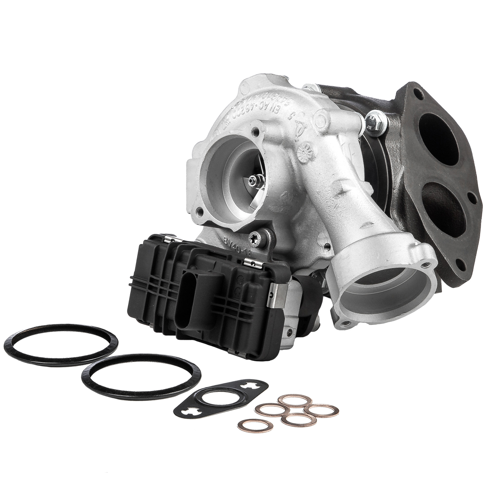 BR Turbo 54409880026RSG: Turbocharger REMANUFACTURED TURBOCHARGER WITH GASKET KIT incl. Magnetische koppeling