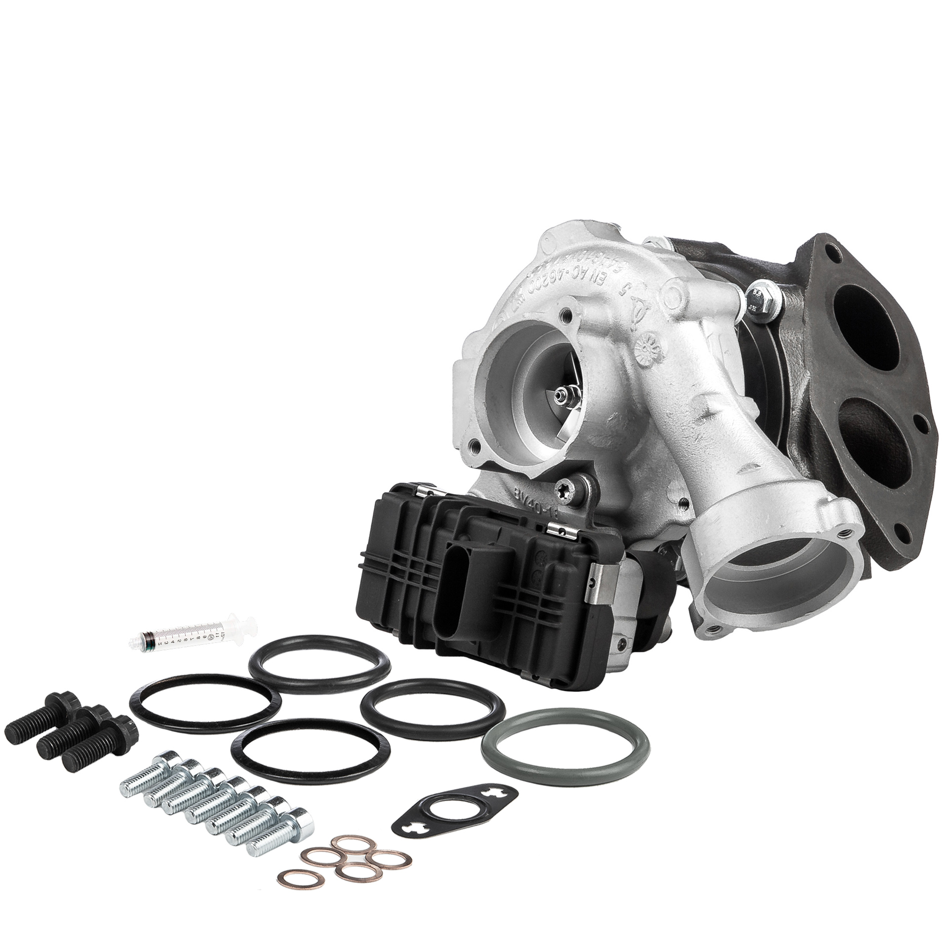 BR Turbo 54409880026RSM: Turbolader REMANUFACTURED TURBOCHARGER WITH MOUNTING KIT mit Anbau-/Befestigungsmaterial