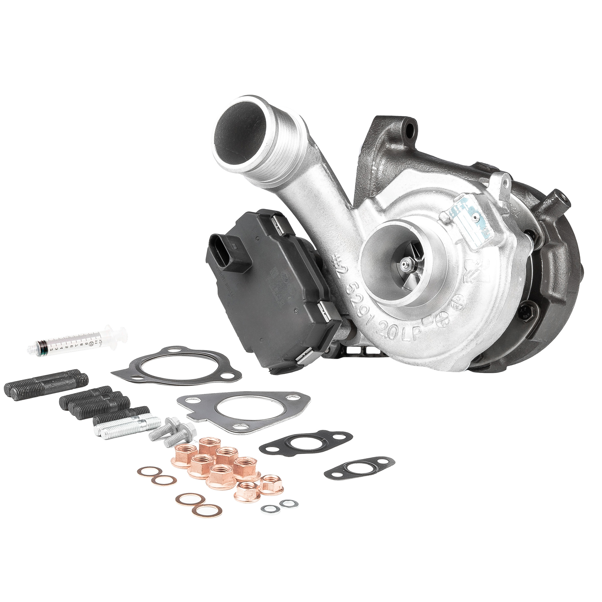 BR Turbo 54409880030RSM: Turbolader REMANUFACTURED TURBOCHARGER WITH MOUNTING KIT mit Anbau-/Befestigungsmaterial