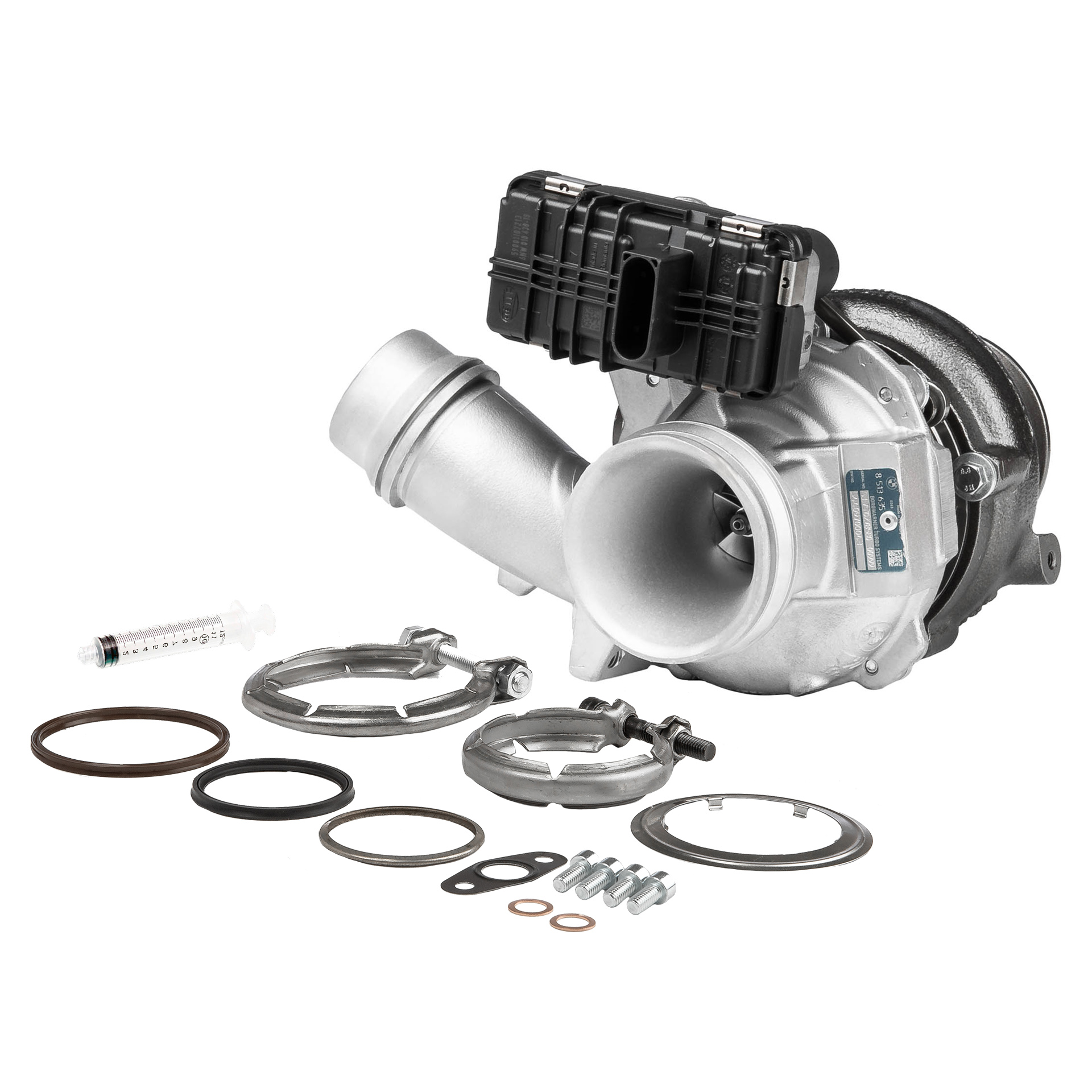 BR Turbo 54409880043RSM: Turbolader REMANUFACTURED TURBOCHARGER WITH MOUNTING KIT mit Anbau-/Befestigungsmaterial