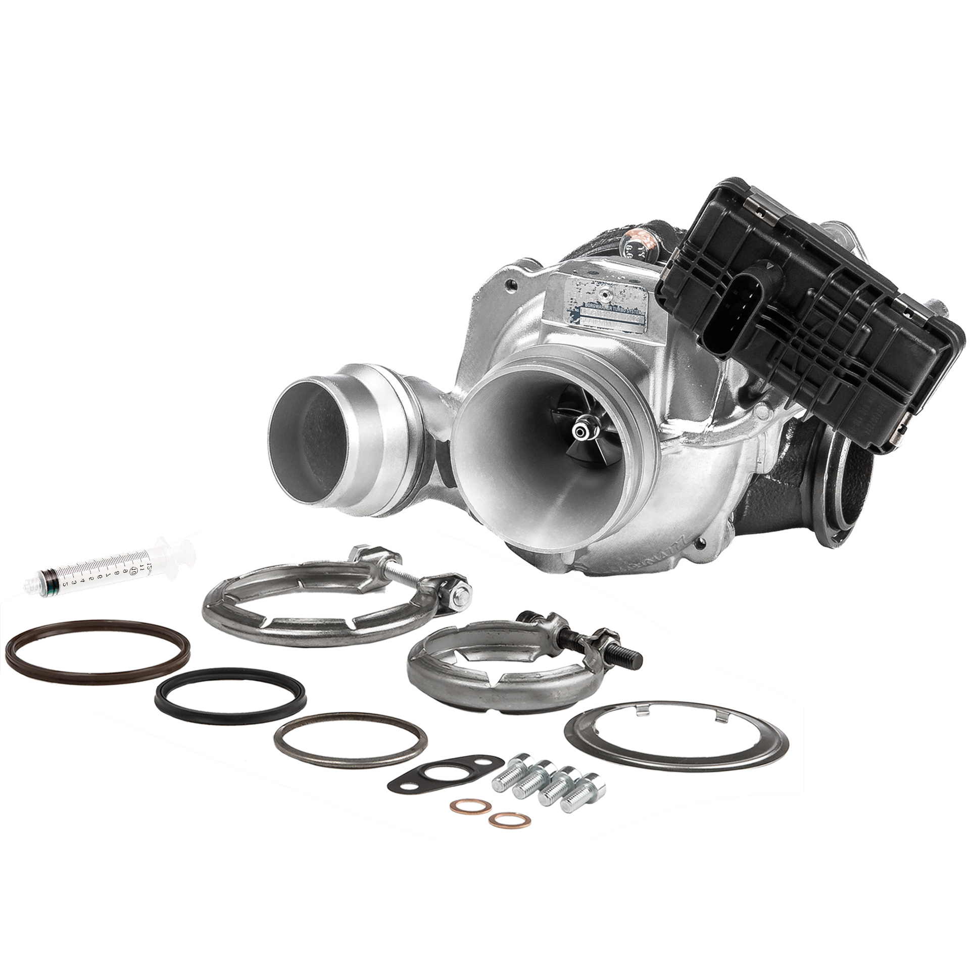 BR Turbo 54409880044RSM: Turbolader REMANUFACTURED TURBOCHARGER WITH MOUNTING KIT mit Anbau-/Befestigungsmaterial