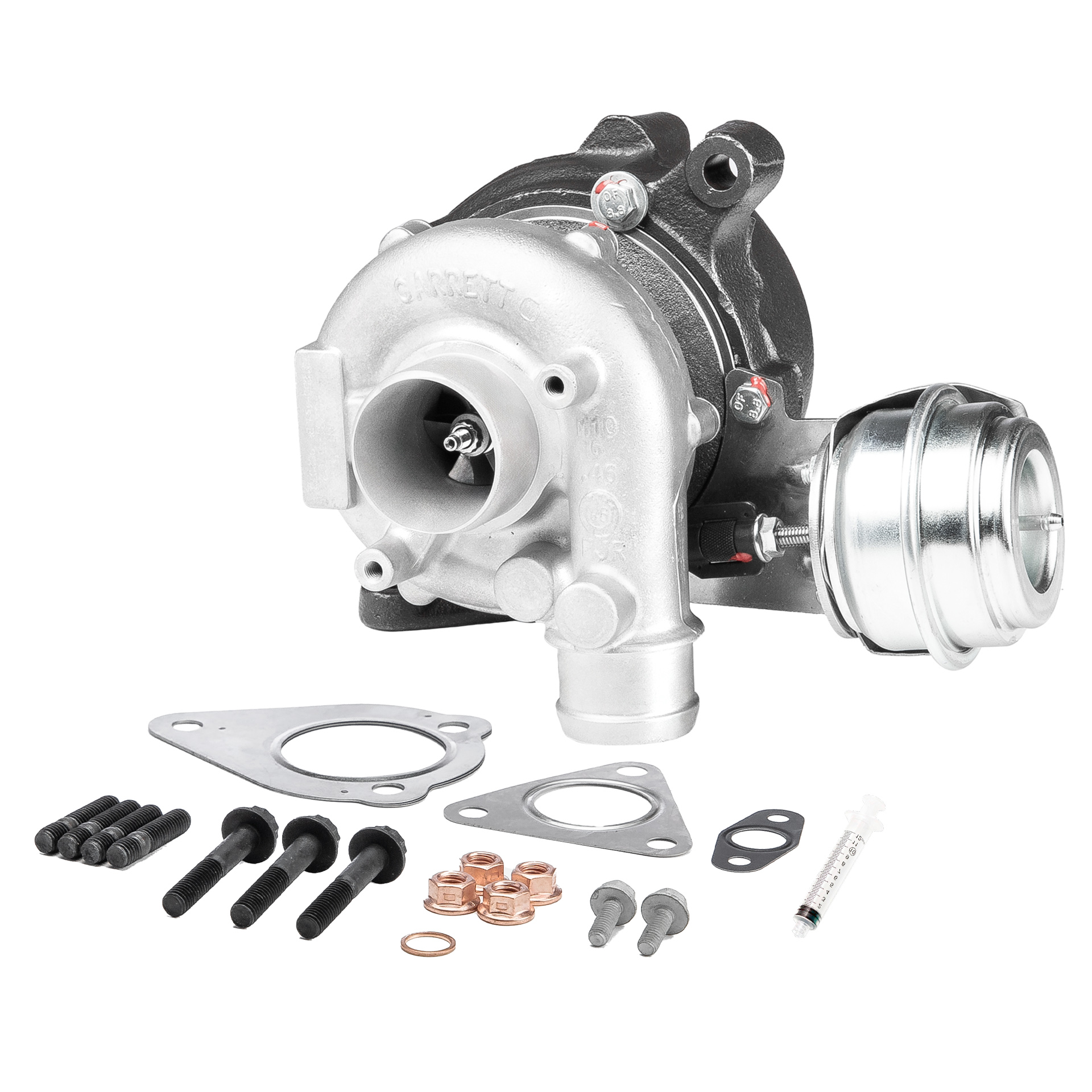 BR Turbo 701855-5001RSM: Turbolader REMANUFACTURED TURBOCHARGER WITH MOUNTING KIT mit Anbau-/Befestigungsmaterial