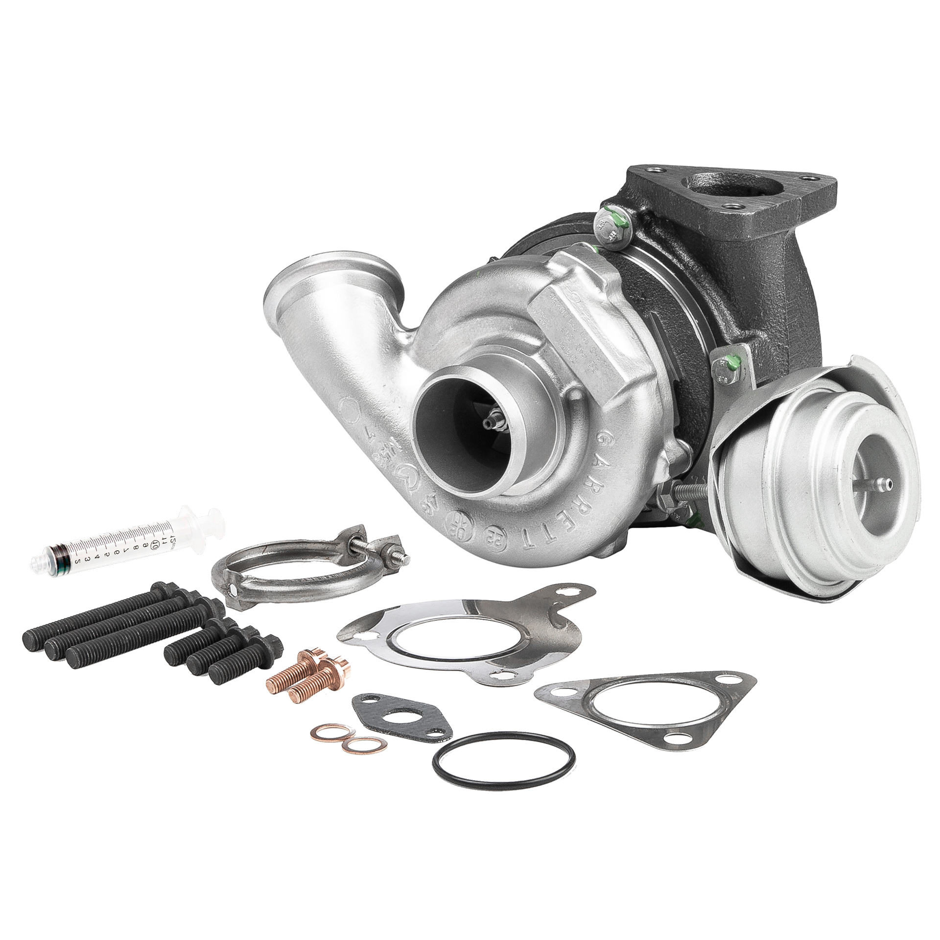BR Turbo 703894-5001RSM: Turbó REMANUFACTURED TURBOCHARGER WITH MOUNTING KIT rászerelő/rögzítő anyaggal