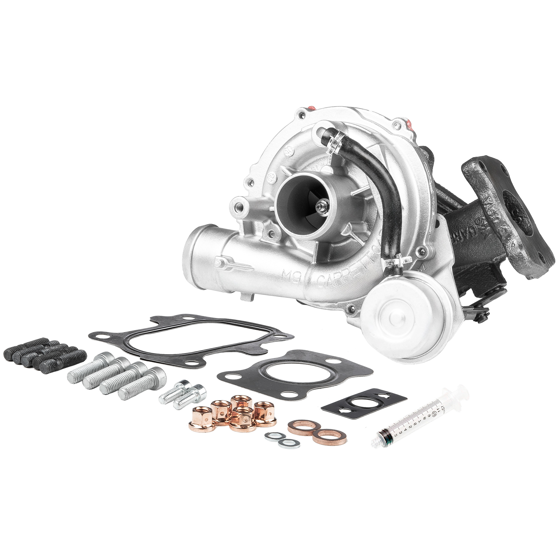 BR Turbo 706976-5001RSM: Turbocharger REMANUFACTURED TURBOCHARGER WITH MOUNTING KIT met montage-/bevestigingsmateriaal