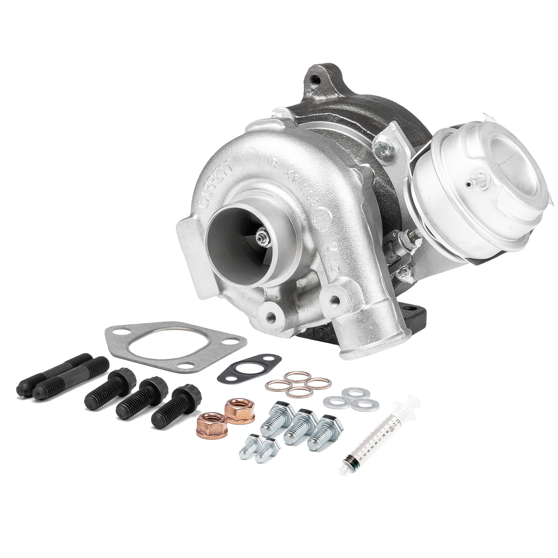 BR Turbo 708366-5001RSM: Turbolader REMANUFACTURED TURBOCHARGER WITH MOUNTING KIT mit Anbau-/Befestigungsmaterial