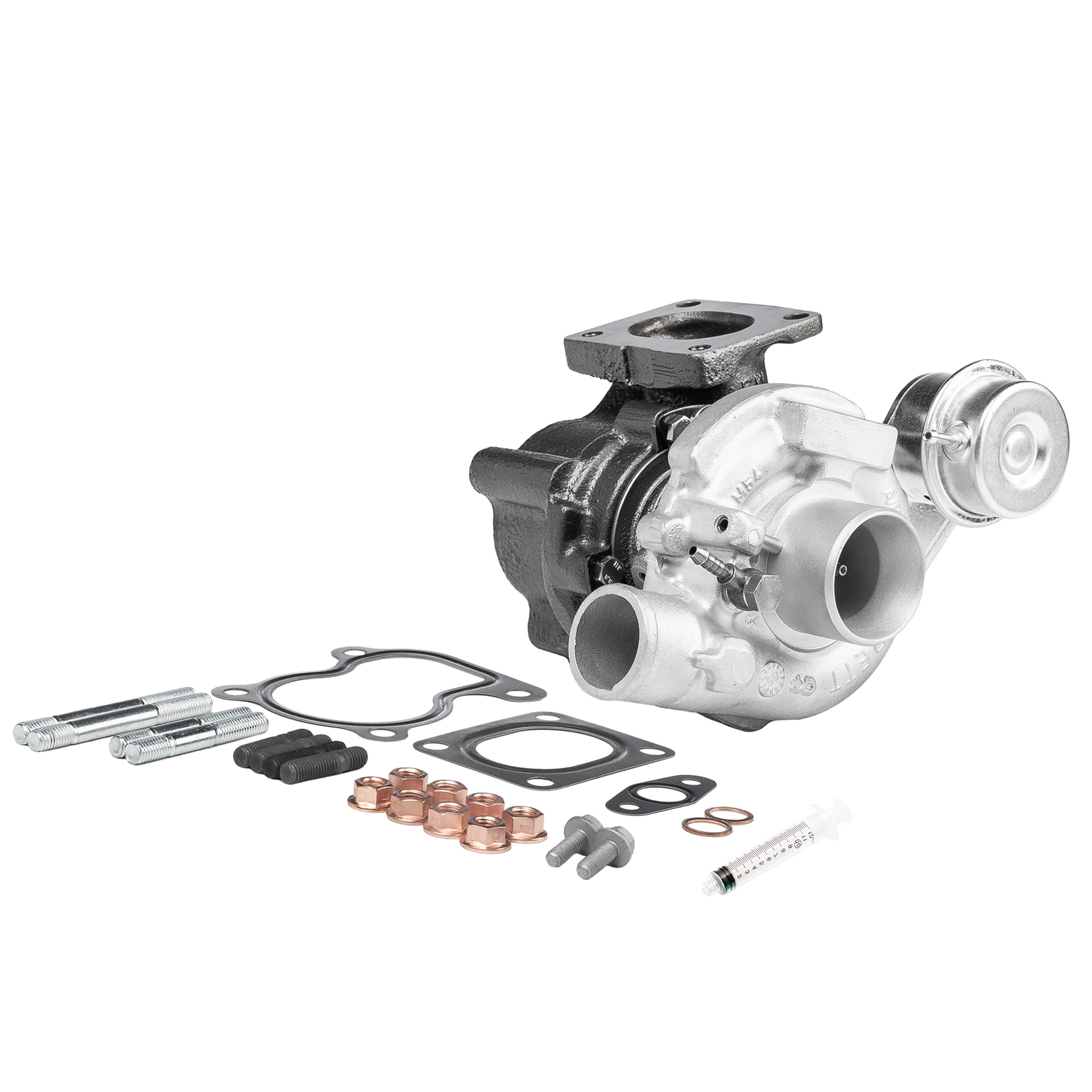 BR Turbo 708847-5001RSM: Turbolader REMANUFACTURED TURBOCHARGER WITH MOUNTING KIT mit Anbau-/Befestigungsmaterial