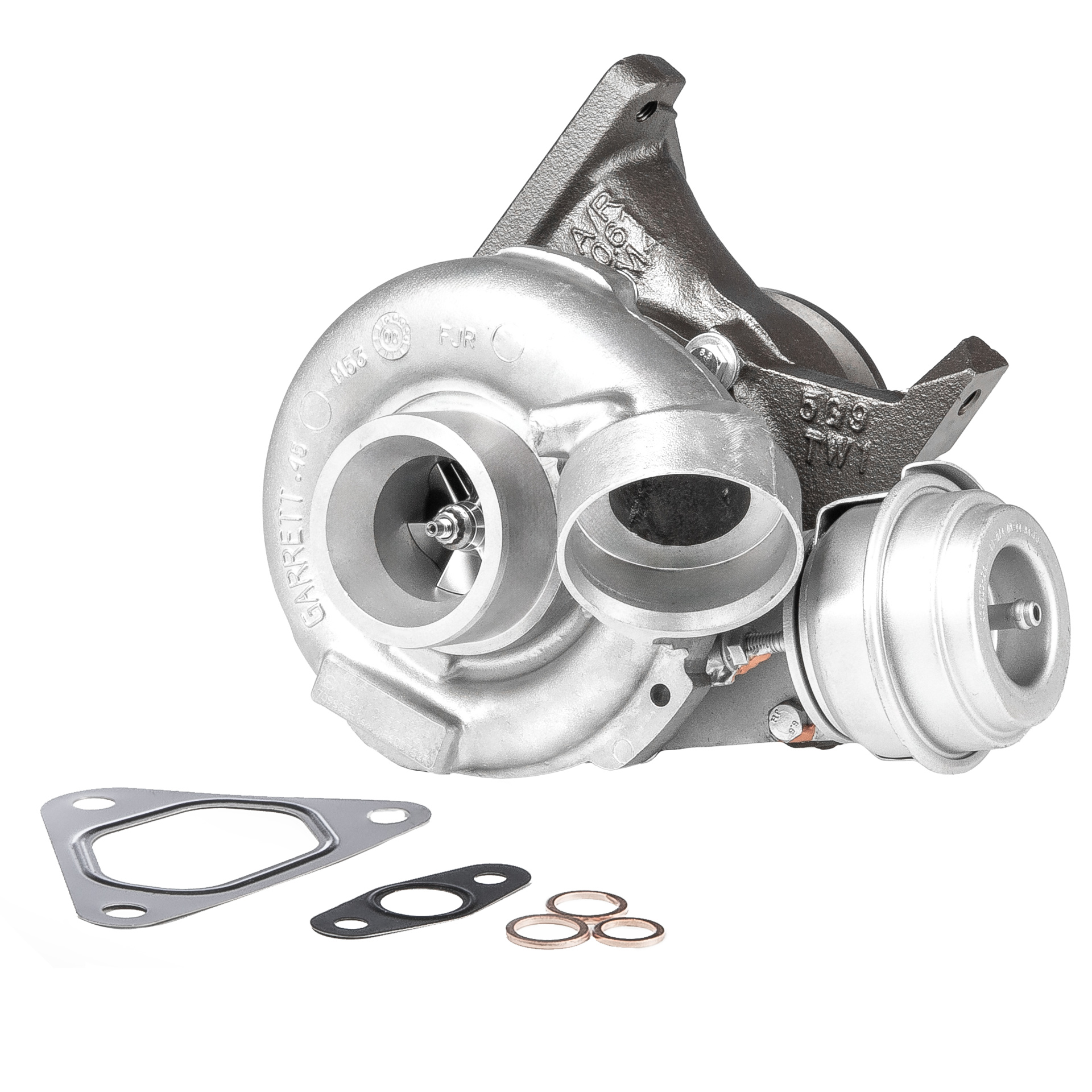 BR Turbo 709835-5001RSG: Turbolader REMANUFACTURED TURBOCHARGER WITH GASKET KIT inkl. Dichtungssatz