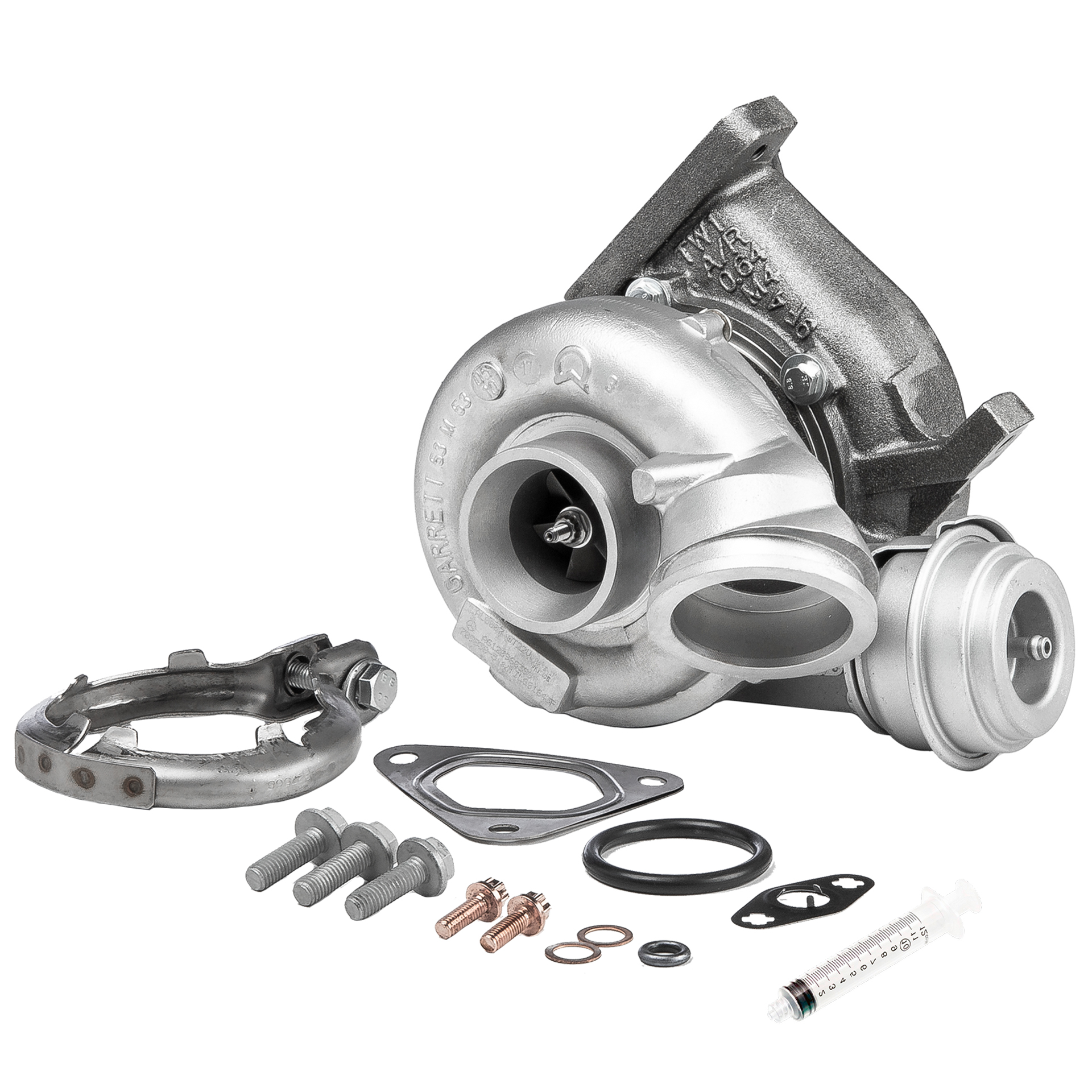 BR Turbo 709837-5001RSM: Turbolader REMANUFACTURED TURBOCHARGER WITH MOUNTING KIT mit Anbau-/Befestigungsmaterial
