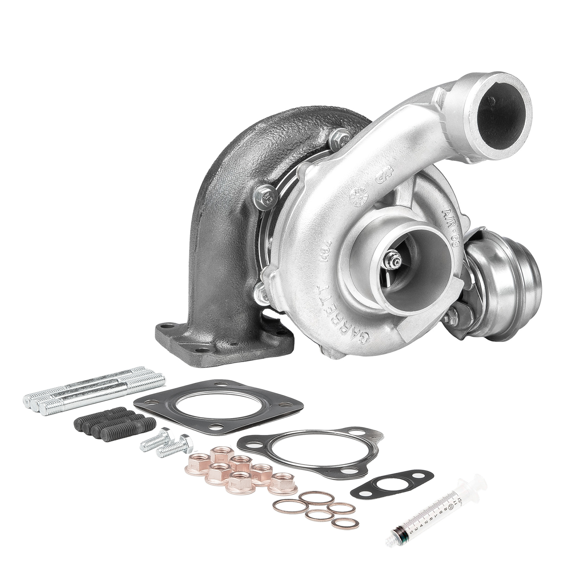 BR Turbo 710811-5001RSM: Turbolader REMANUFACTURED TURBOCHARGER WITH MOUNTING KIT mit Anbau-/Befestigungsmaterial