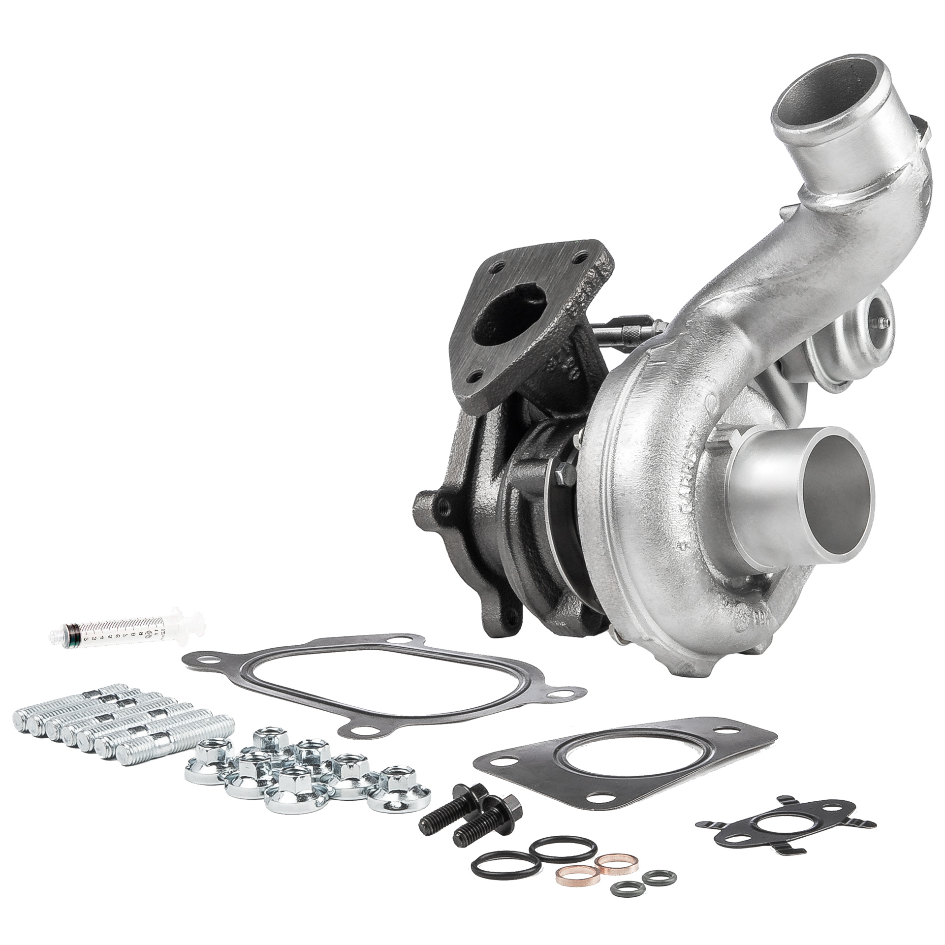 BR Turbo 714652-5001RSM: Turbolader REMANUFACTURED TURBOCHARGER WITH MOUNTING KIT mit Anbau-/Befestigungsmaterial