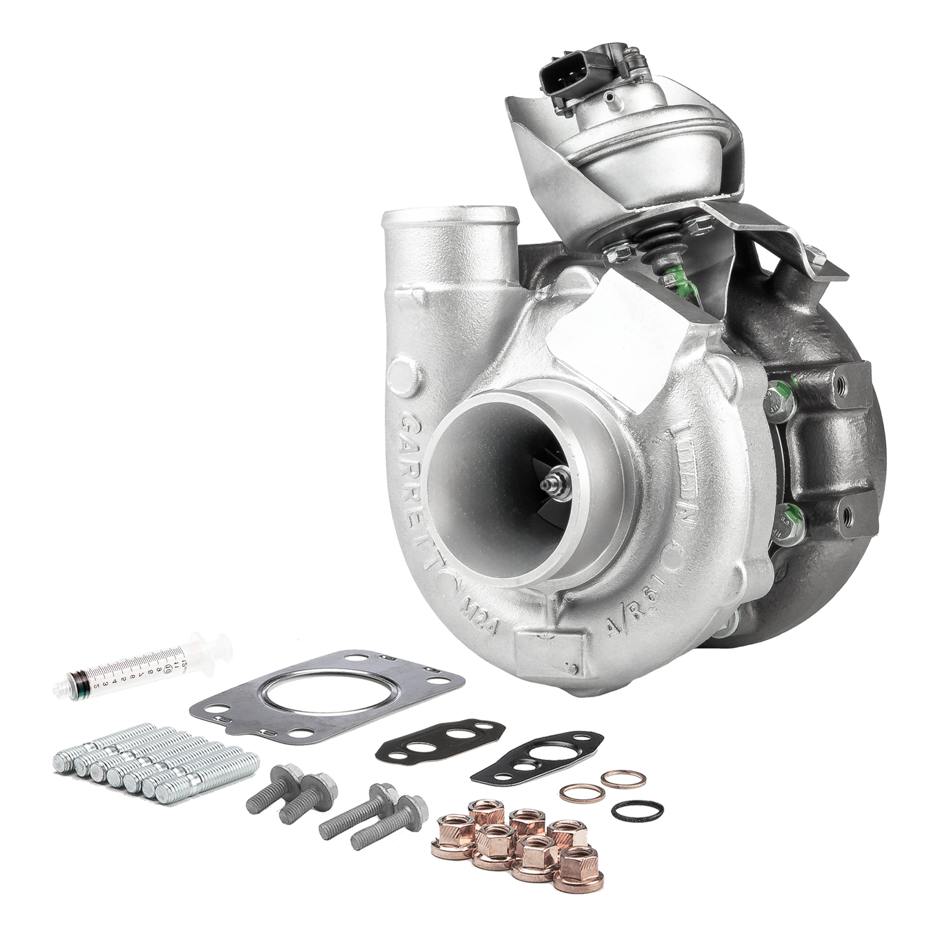 BR Turbo 715230-5001RSM: Turbolader REMANUFACTURED TURBOCHARGER WITH MOUNTING KIT mit Anbau-/Befestigungsmaterial