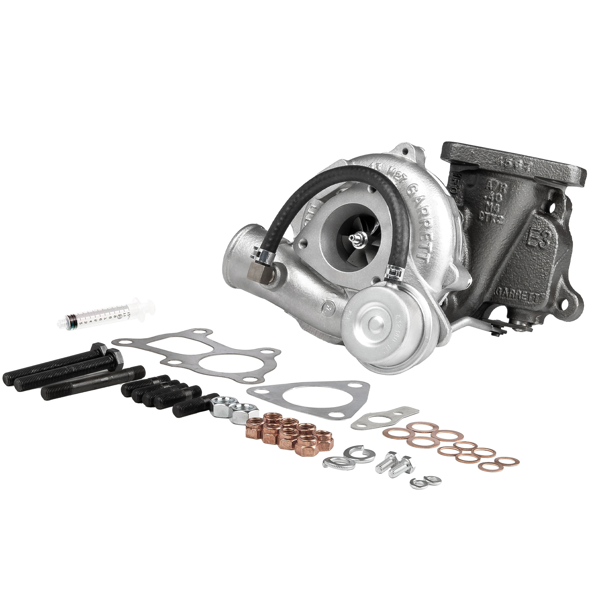 BR Turbo 715843-5001RSM: Turbolader REMANUFACTURED TURBOCHARGER WITH MOUNTING KIT mit Anbau-/Befestigungsmaterial