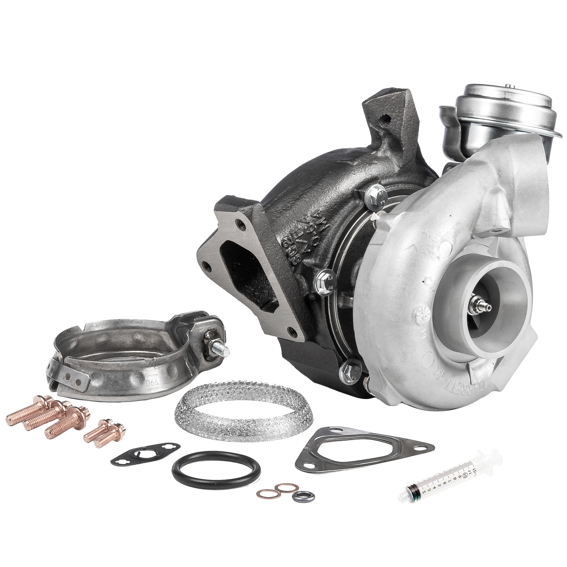 BR Turbo 715910-5001RSM: Turbolader REMANUFACTURED TURBOCHARGER WITH MOUNTING KIT mit Anbau-/Befestigungsmaterial