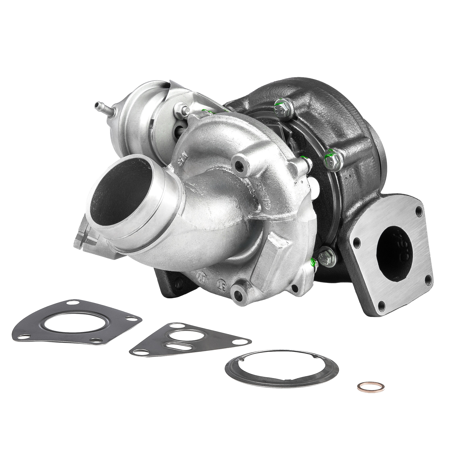 BR Turbo 716885-5001RSG: Turbolader REMANUFACTURED TURBOCHARGER WITH GASKET KIT inkl. Dichtungssatz