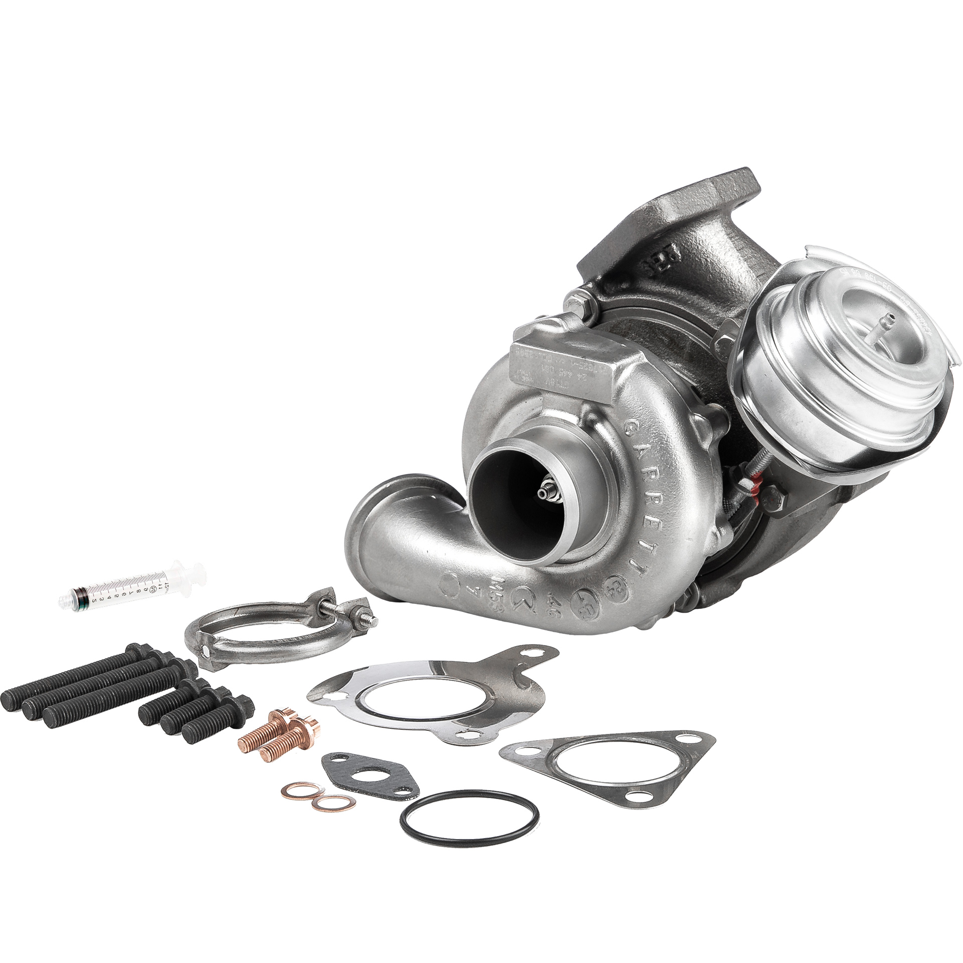 BR Turbo 717625-5001RSM: Turbolader REMANUFACTURED TURBOCHARGER WITH MOUNTING KIT mit Anbau-/Befestigungsmaterial
