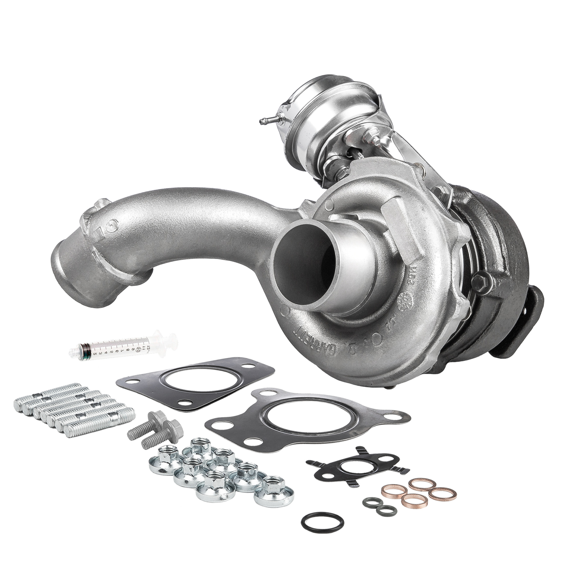 BR Turbo 718089-5001RSM: Turbosprężarka REMANUFACTURED TURBOCHARGER WITH MOUNTING KIT z materiałem montażowym/ mocującym