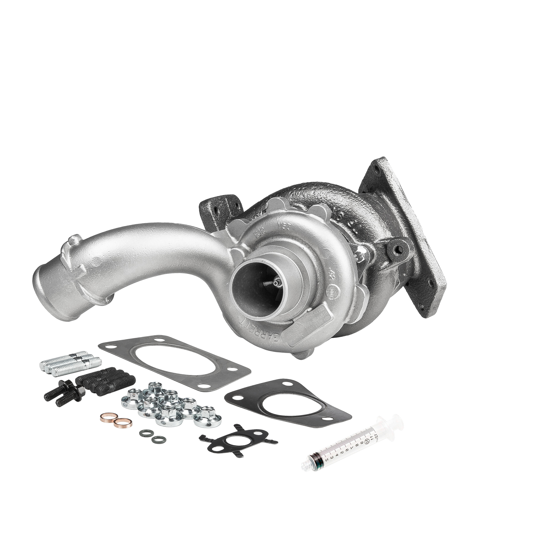 BR Turbo 725071-5001RSM: Turbolader REMANUFACTURED TURBOCHARGER WITH MOUNTING KIT mit Anbau-/Befestigungsmaterial