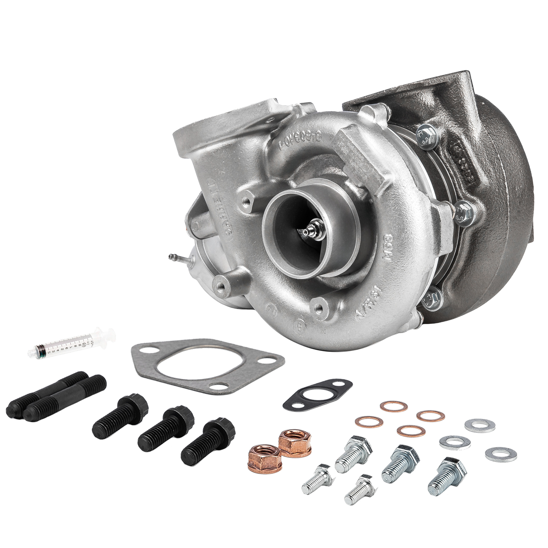 BR Turbo 725364-5001RSM: Turbocharger REMANUFACTURED TURBOCHARGER WITH MOUNTING KIT met montage-/bevestigingsmateriaal