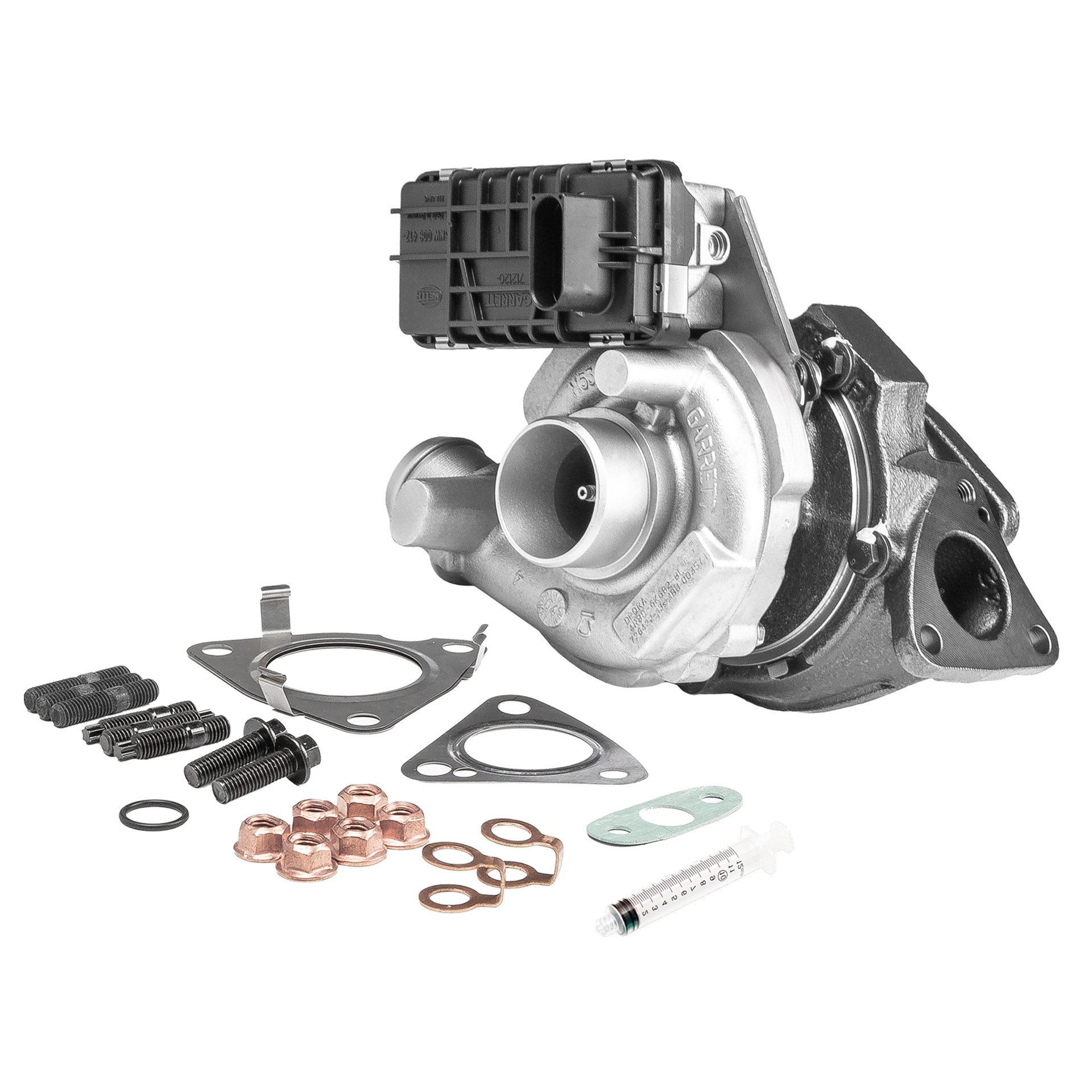 BR Turbo 726422-5001RSM: Turbolader REMANUFACTURED TURBOCHARGER WITH MOUNTING KIT mit Anbau-/Befestigungsmaterial