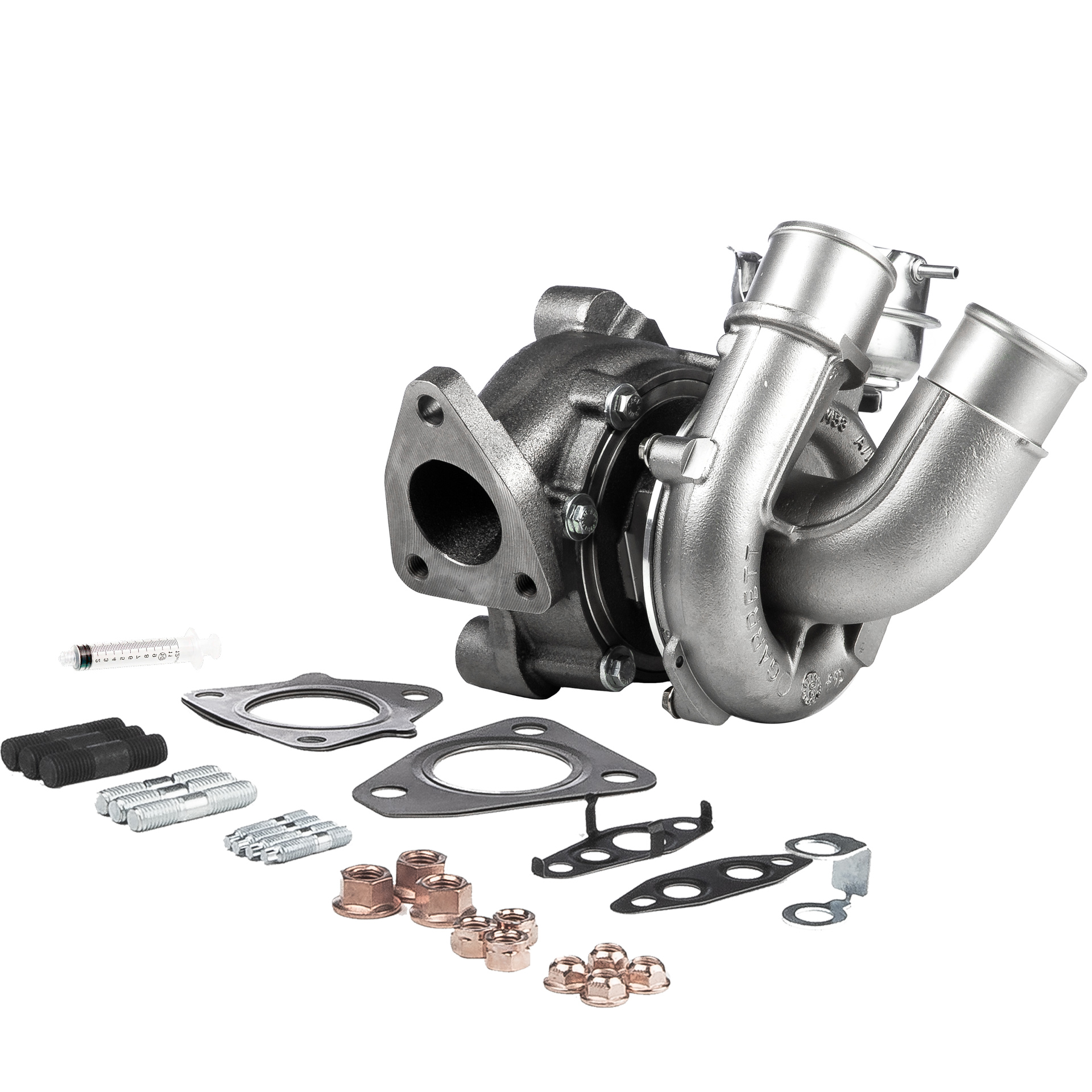 BR Turbo 727210-5001RSM: Turbocompresor REMANUFACTURED TURBOCHARGER WITH MOUNTING KIT con material de montaje/fijación