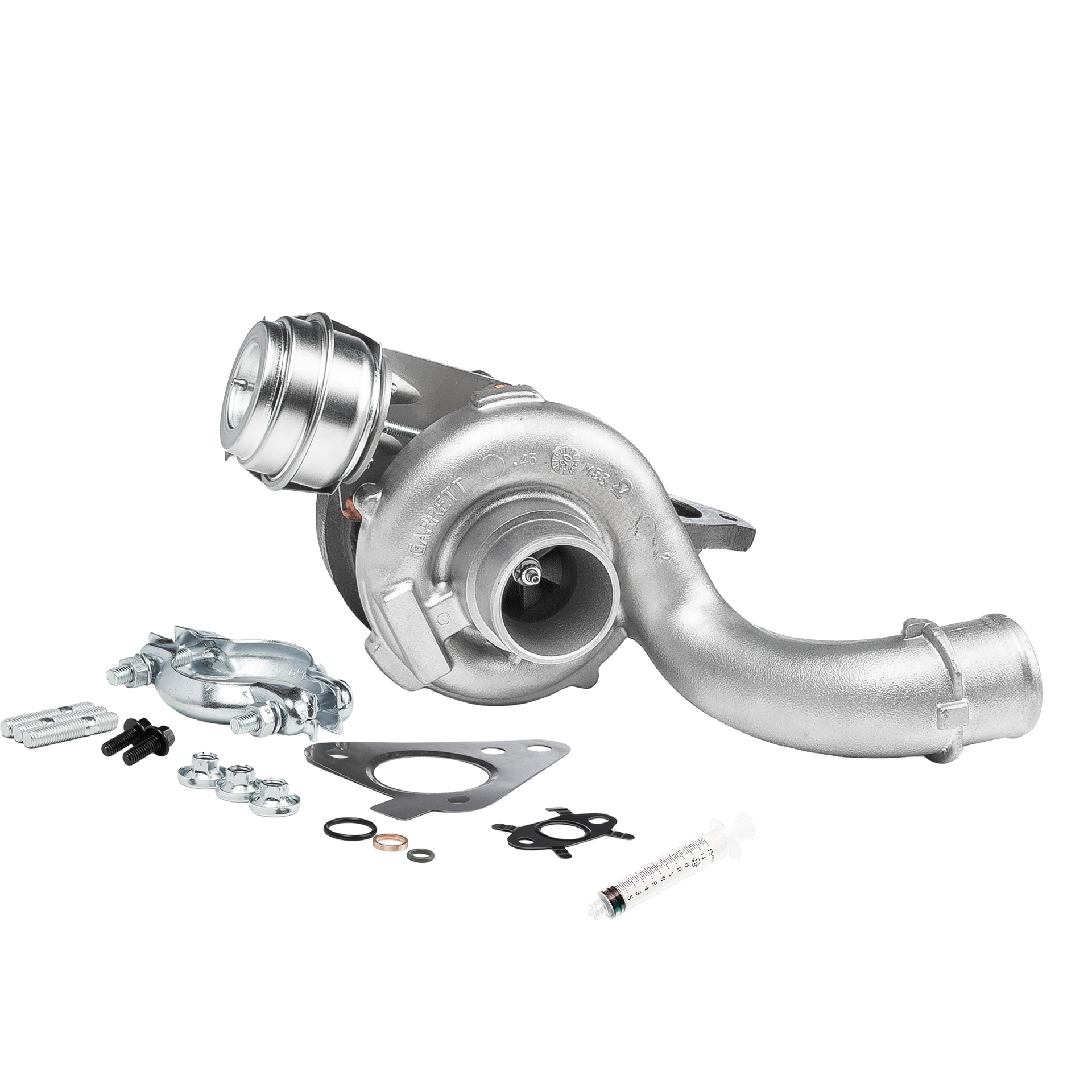 BR Turbo 727271-5001RSM: Turbocompresor REMANUFACTURED TURBOCHARGER WITH MOUNTING KIT con material de montaje/fijación