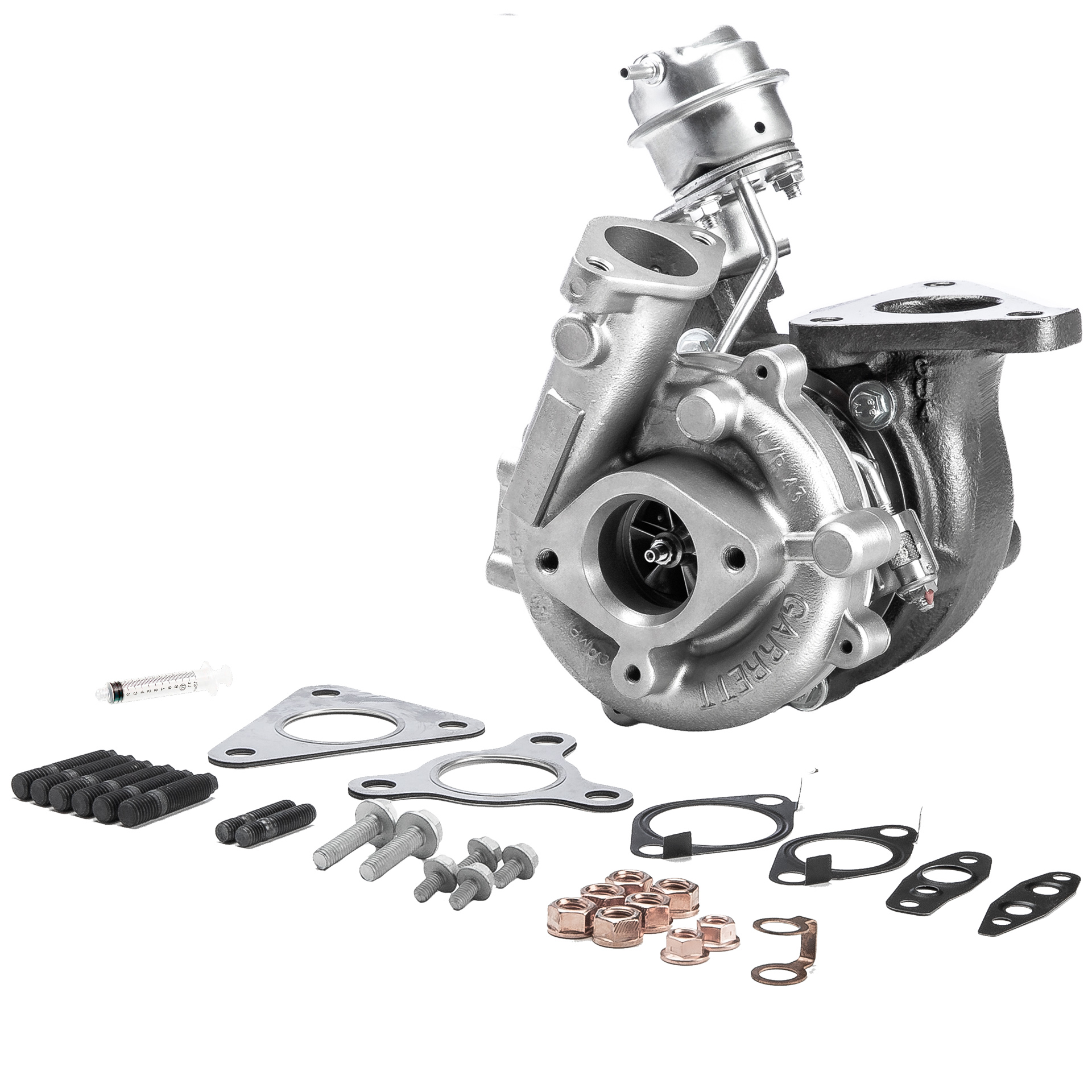 BR Turbo 727477-5001RSM: Turbolader REMANUFACTURED TURBOCHARGER WITH MOUNTING KIT mit Anbau-/Befestigungsmaterial