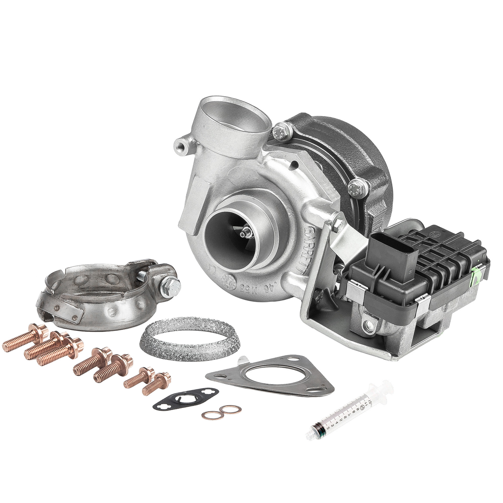 BR Turbo 729853-5001RSM: Turbolader REMANUFACTURED TURBOCHARGER WITH MOUNTING KIT mit Anbau-/Befestigungsmaterial