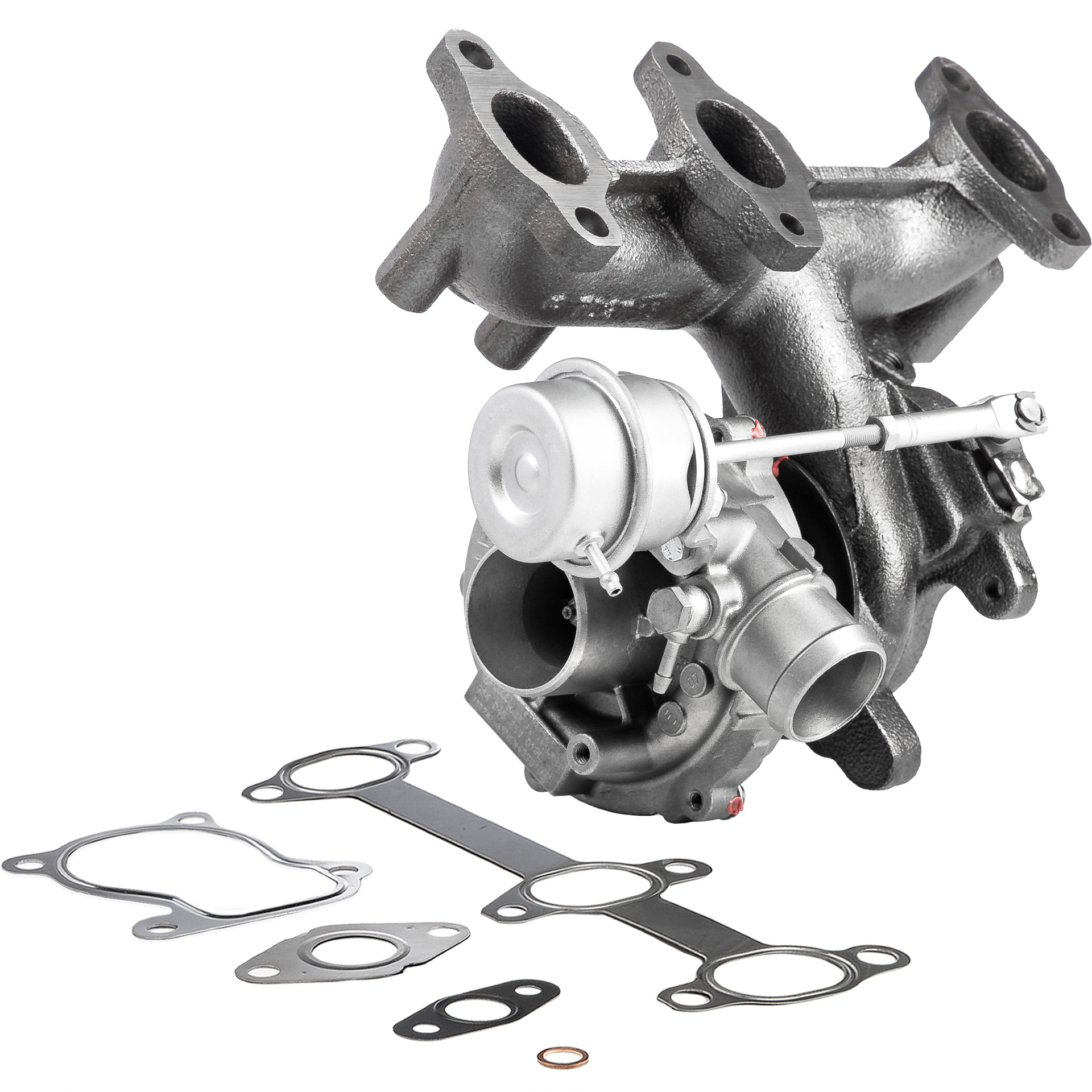 BR Turbo 733783-5001RSG: Turbolader REMANUFACTURED TURBOCHARGER WITH GASKET KIT inkl. Dichtungssatz