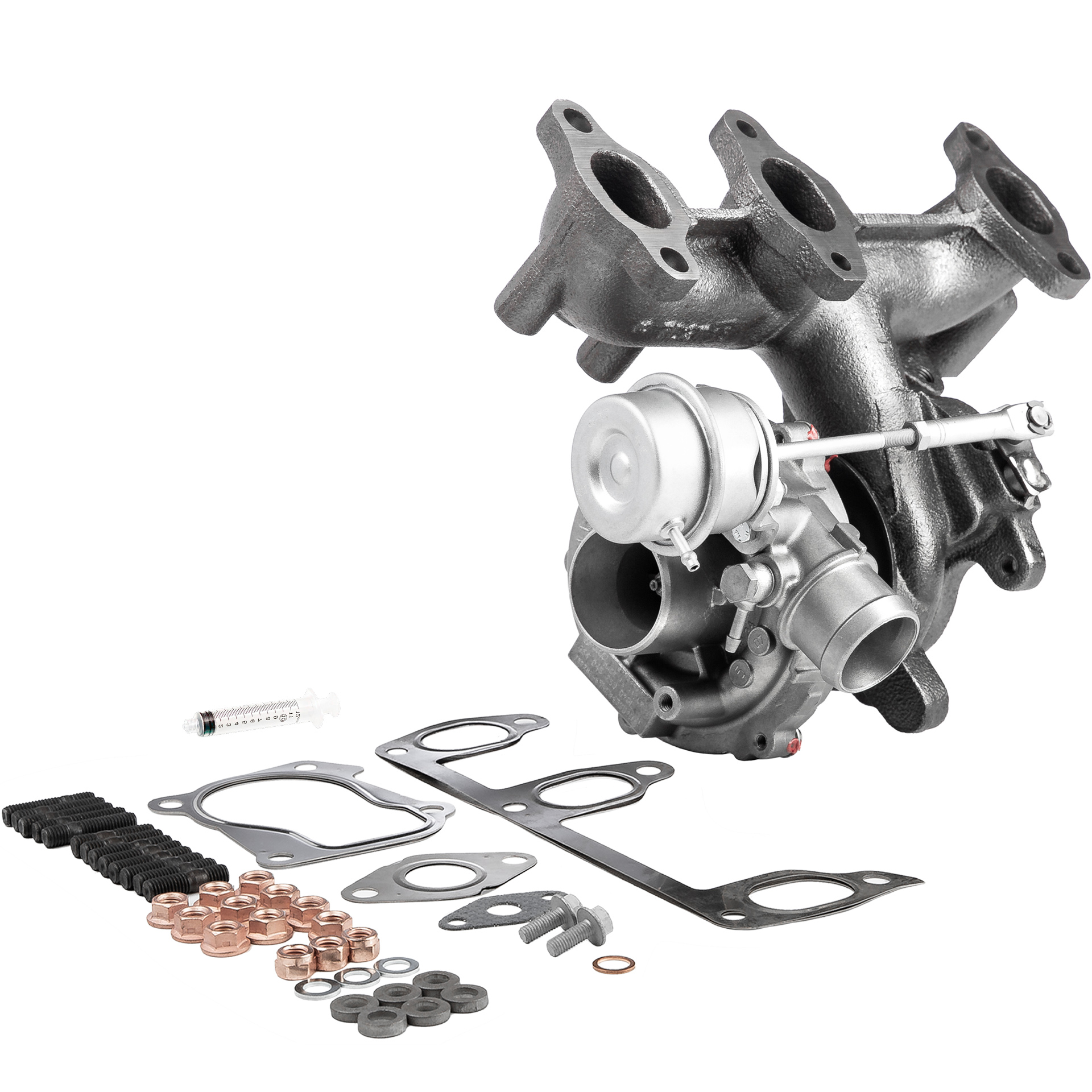 BR Turbo 733783-5001RSM: Turbolader REMANUFACTURED TURBOCHARGER WITH MOUNTING KIT mit Anbau-/Befestigungsmaterial