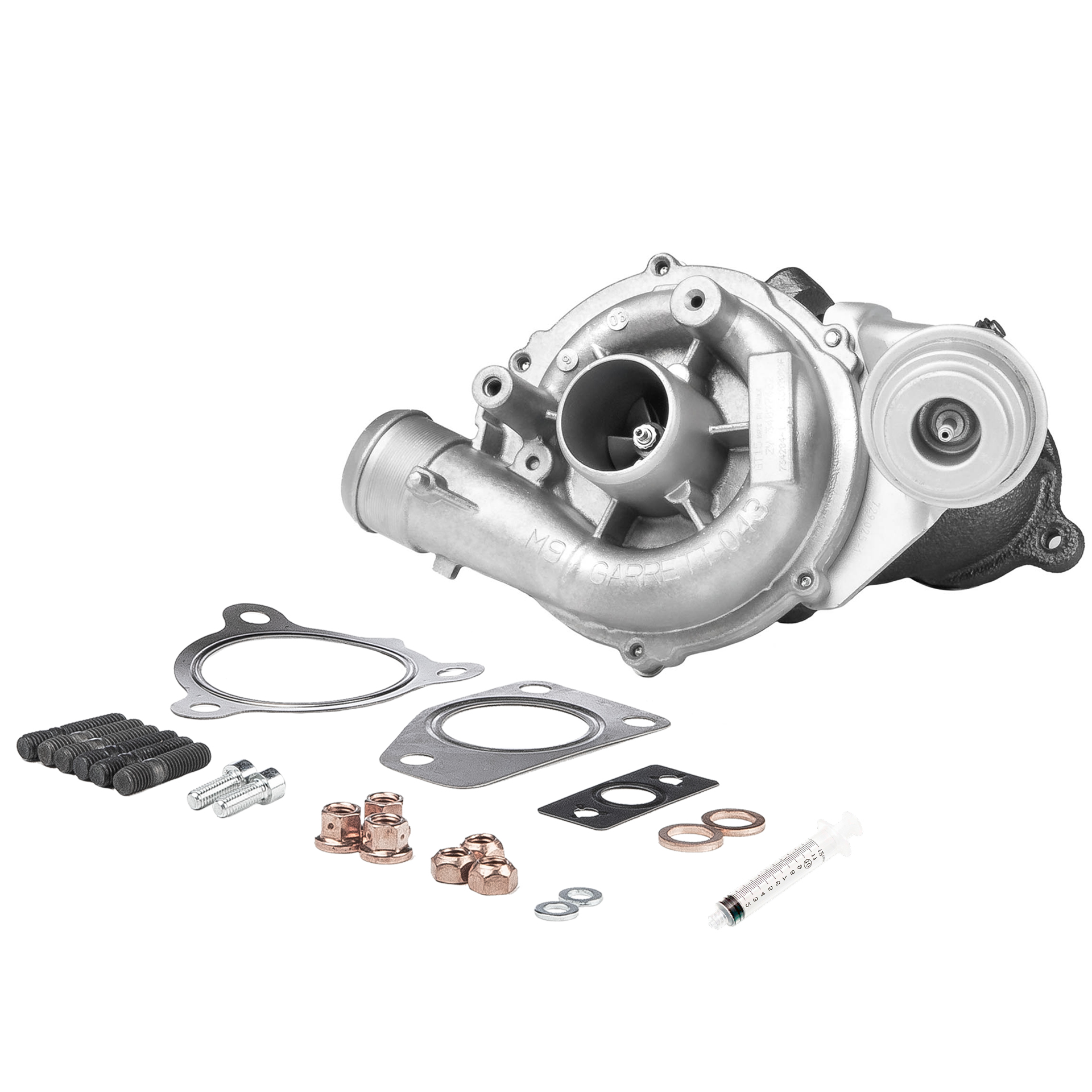 BR Turbo 734204-5001RSM: Turbolader REMANUFACTURED TURBOCHARGER WITH MOUNTING KIT mit Anbau-/Befestigungsmaterial